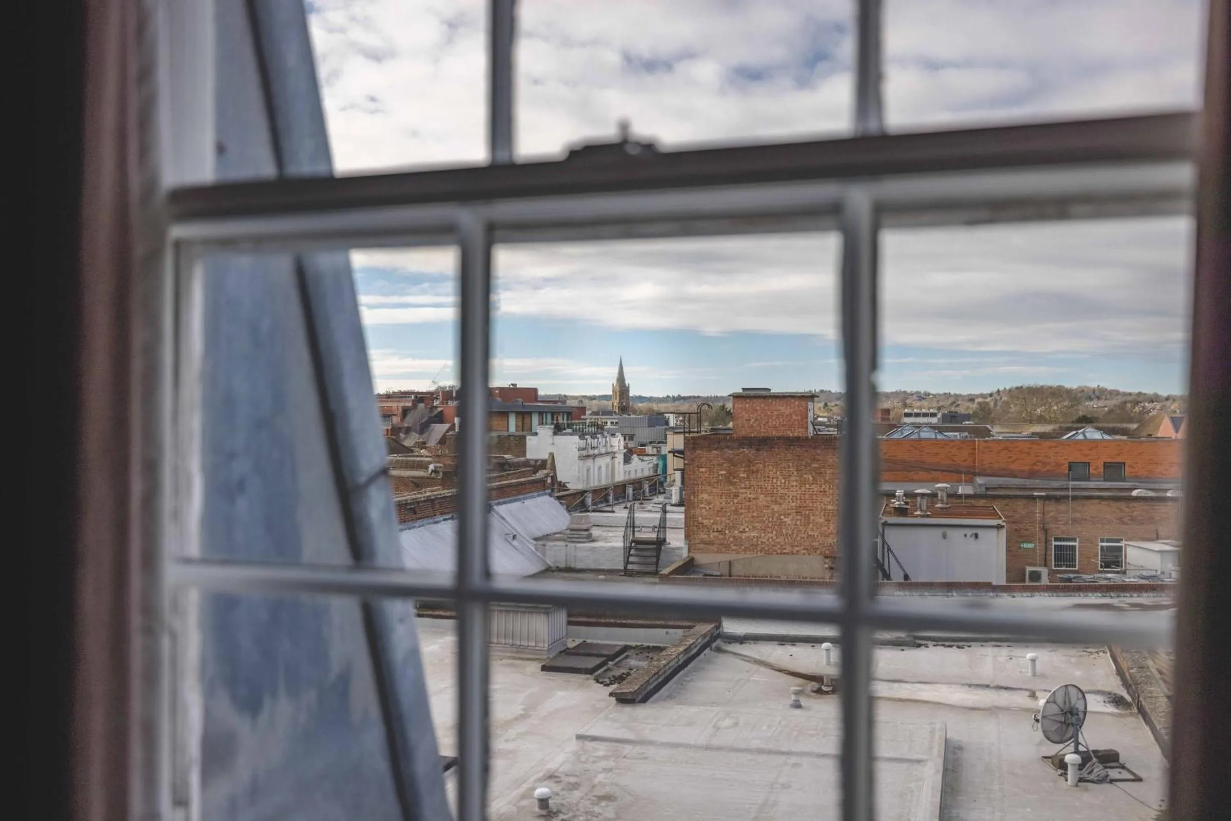 City view in Goswell House Hotel central Windsor