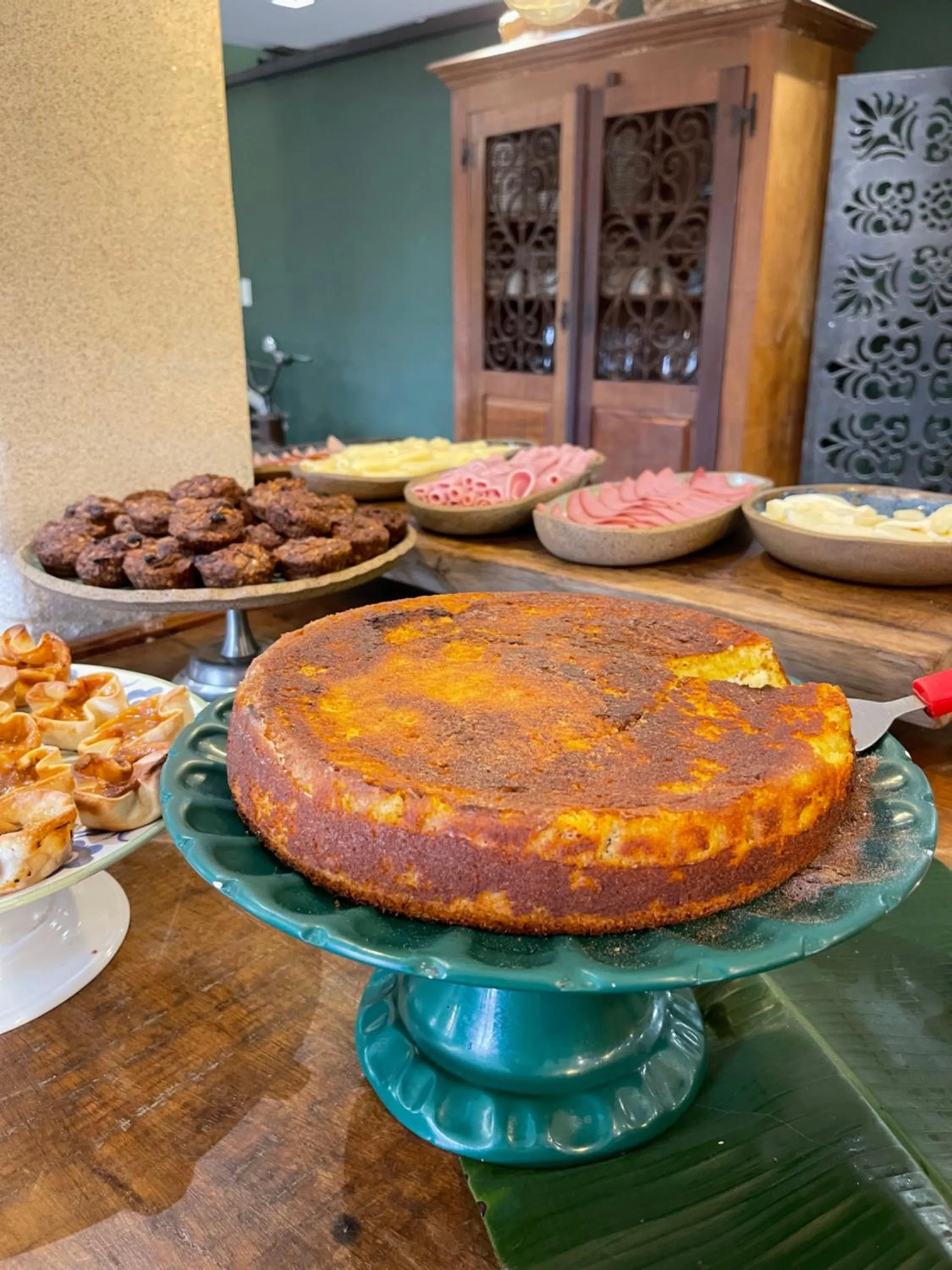 Buffet breakfast in Pousada Maria Barbosa Tiradentes