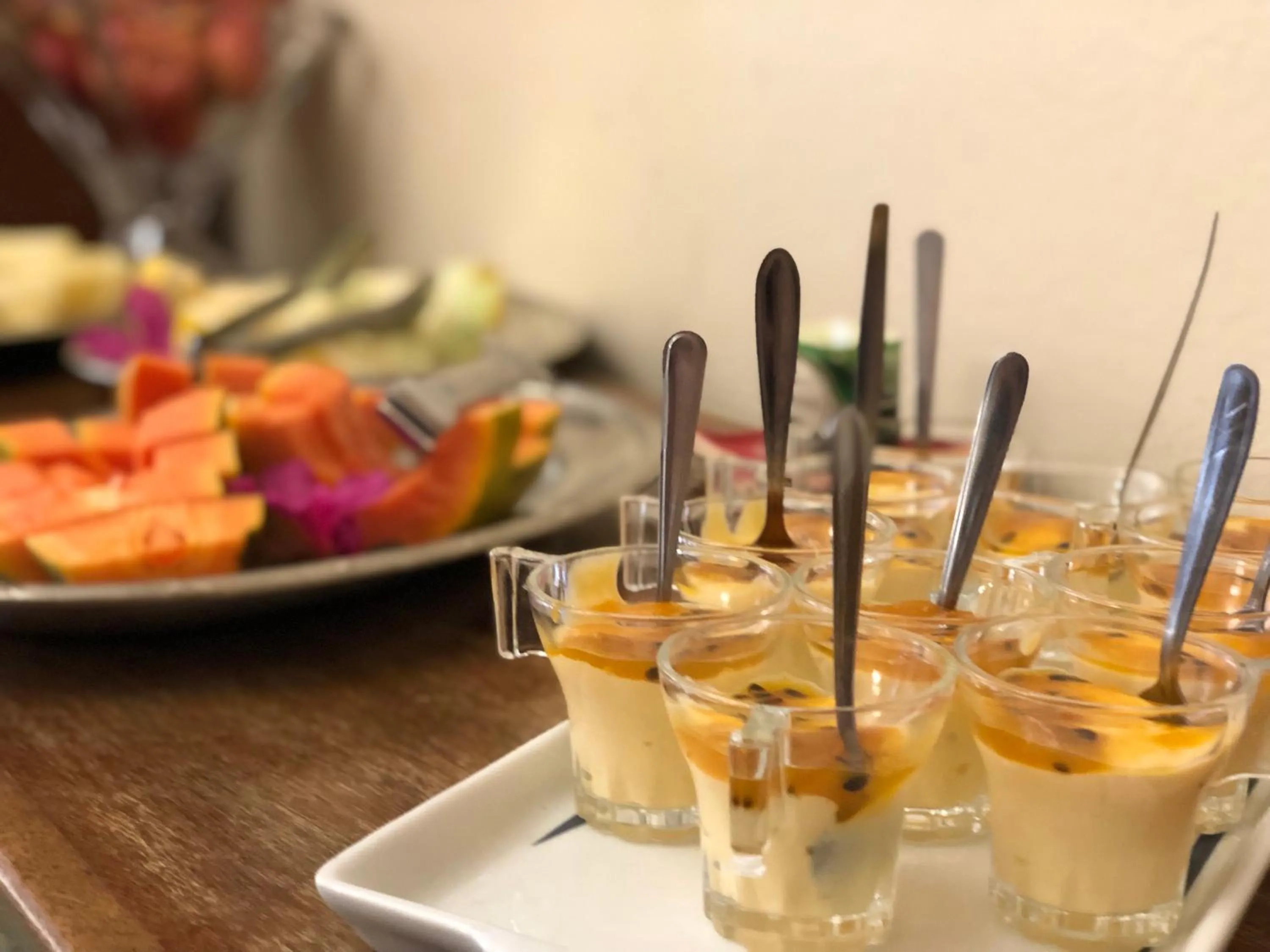 Continental breakfast in Pousada Maria Barbosa Tiradentes