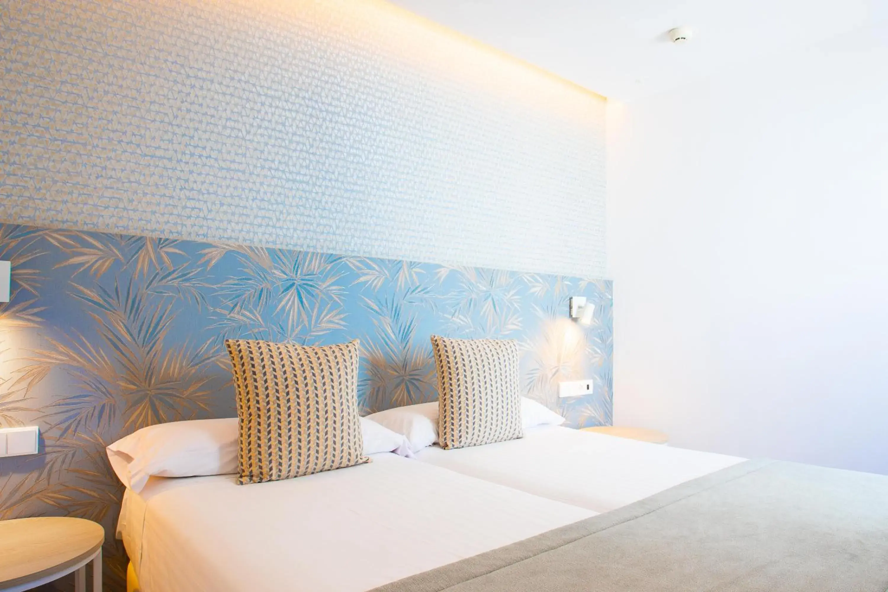 Balcony/Terrace, Bed in Resort Cordial Santa Águeda & Perchel Beach Club Balcony/Terrace, Bed in Resort Cordial Santa Águeda & Perchel Beach Club