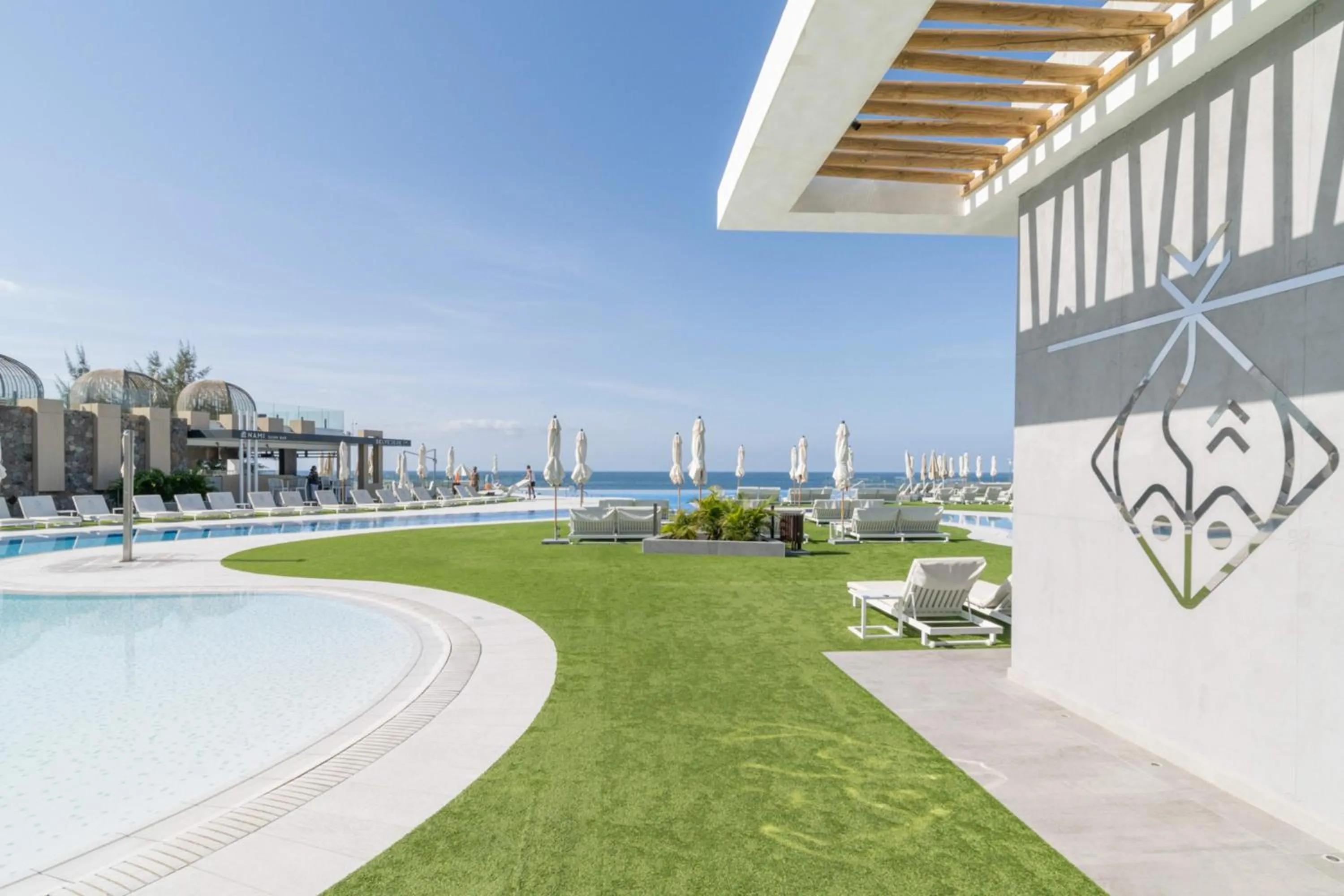 Swimming pool in Resort Cordial Santa Águeda & Perchel Beach Club