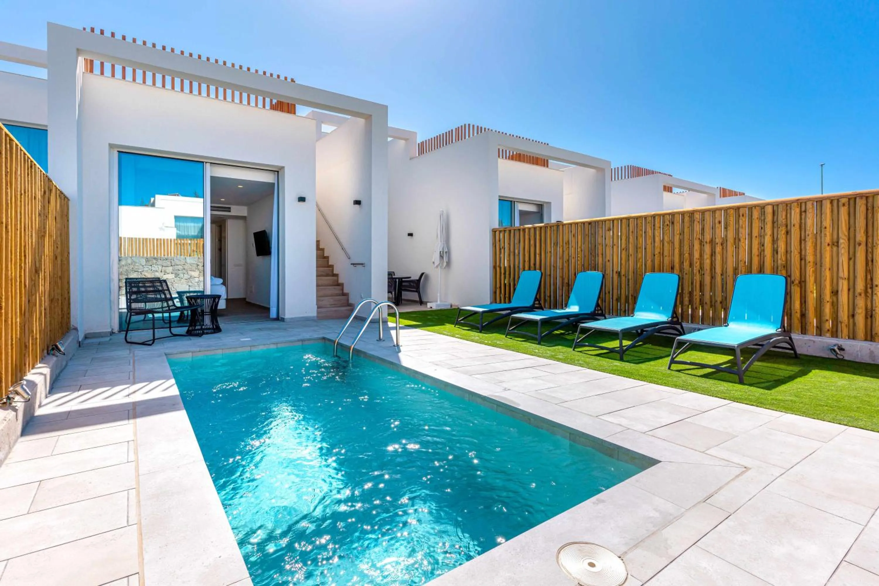 Pool view in Resort Cordial Santa Águeda & Perchel Beach Club