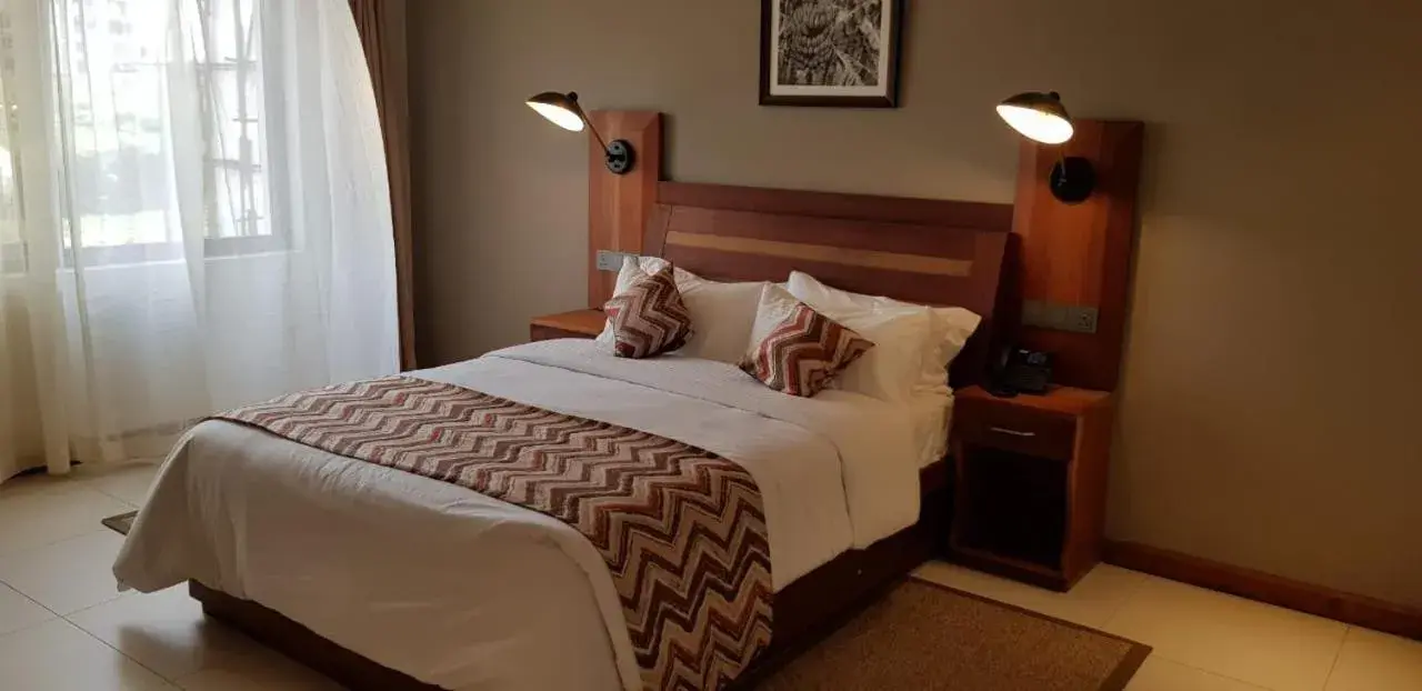 Bed in Kampala Nile Resort Bed in Kampala Nile Resort