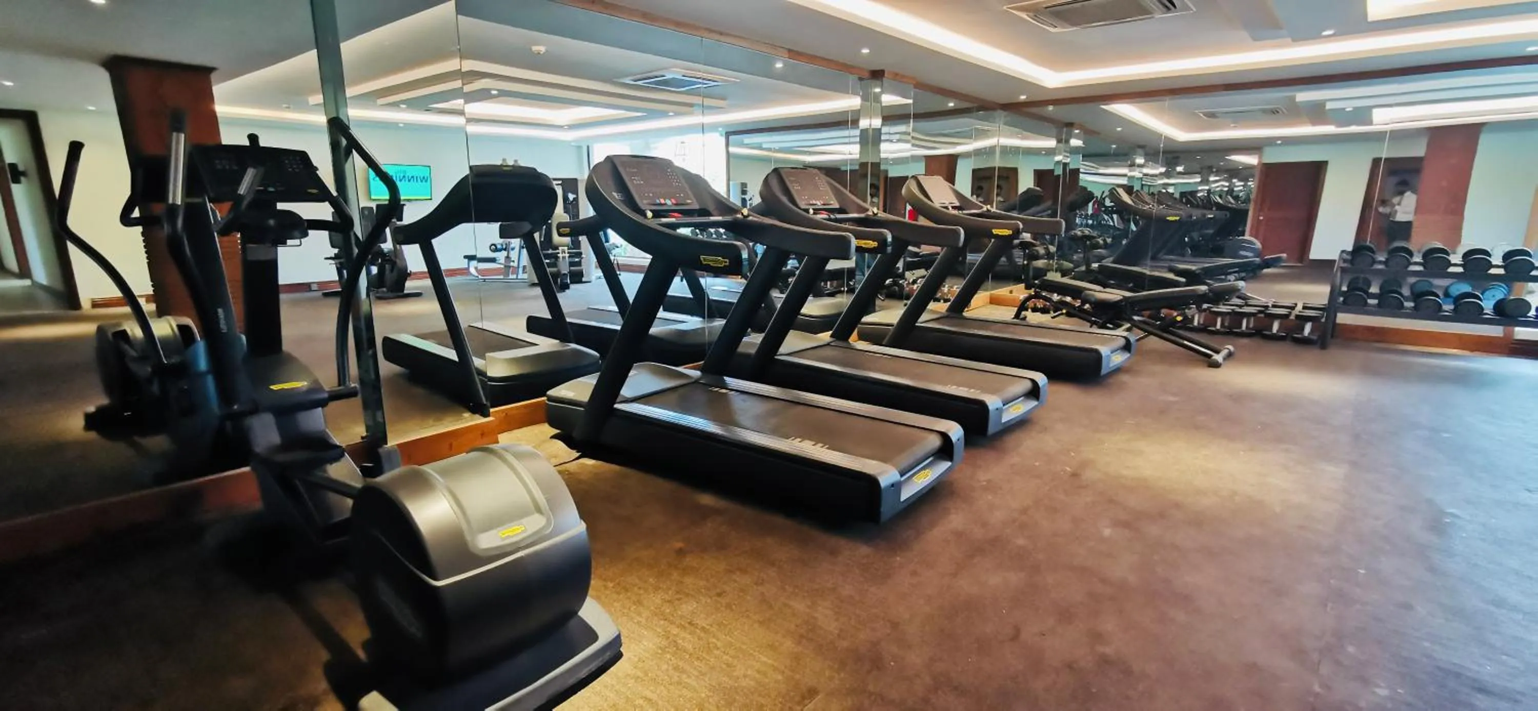 Fitness centre/facilities in Kampala Nile Resort