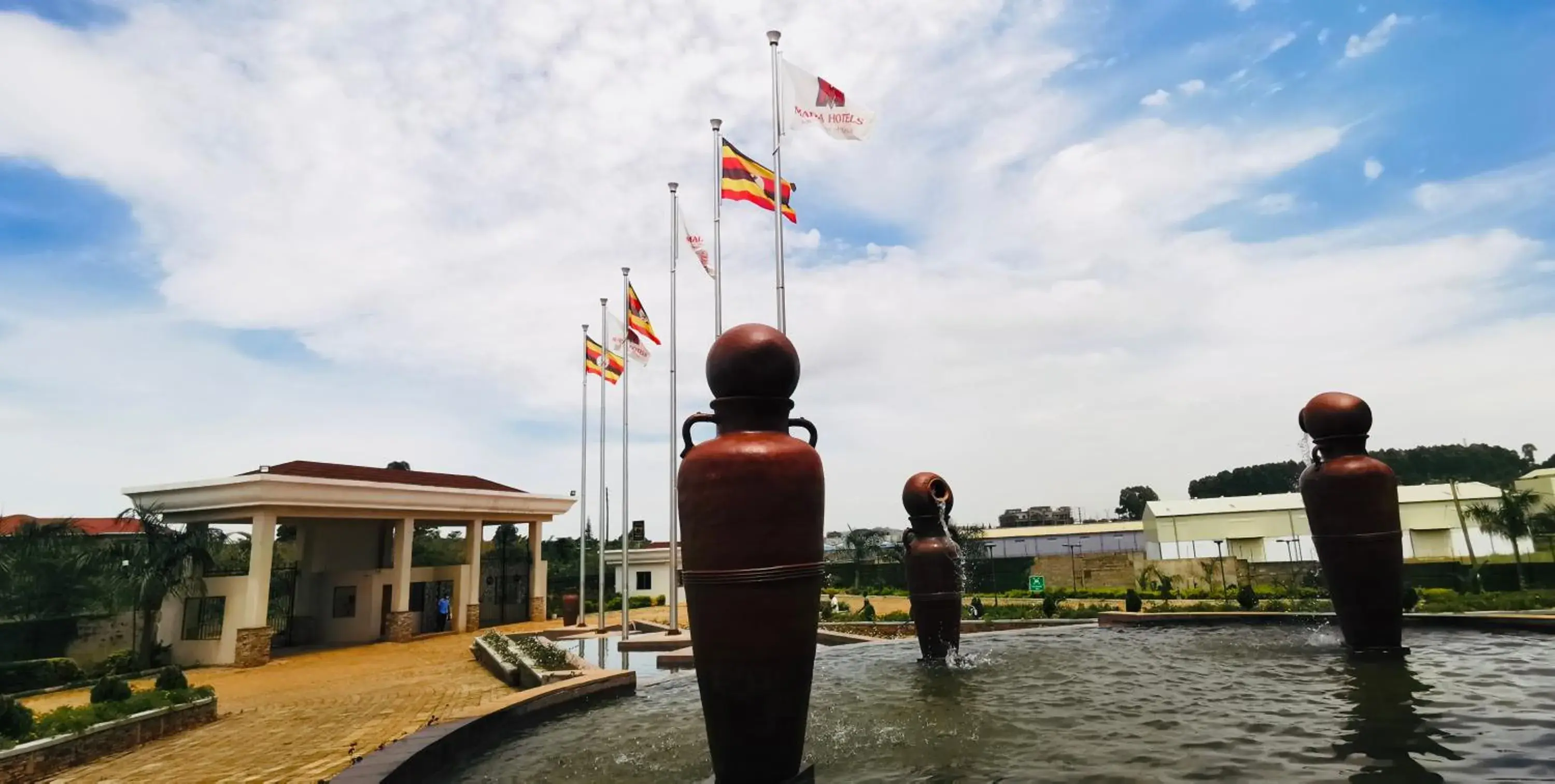 Property building in Kampala Nile Resort Property building in Kampala Nile Resort