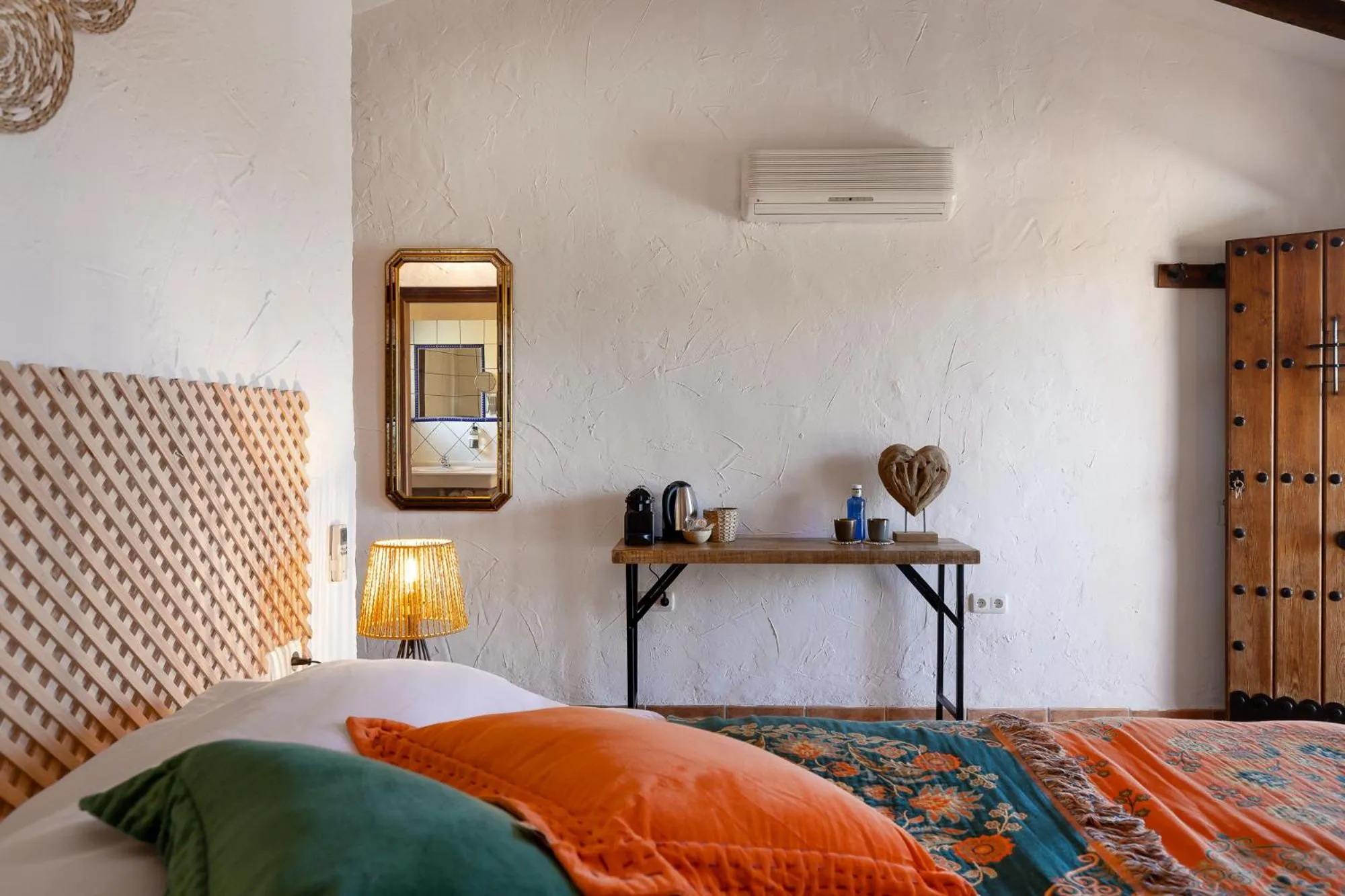 Coffee/tea facilities, Bed in Boutique B&B Cortijo Valverde Álora