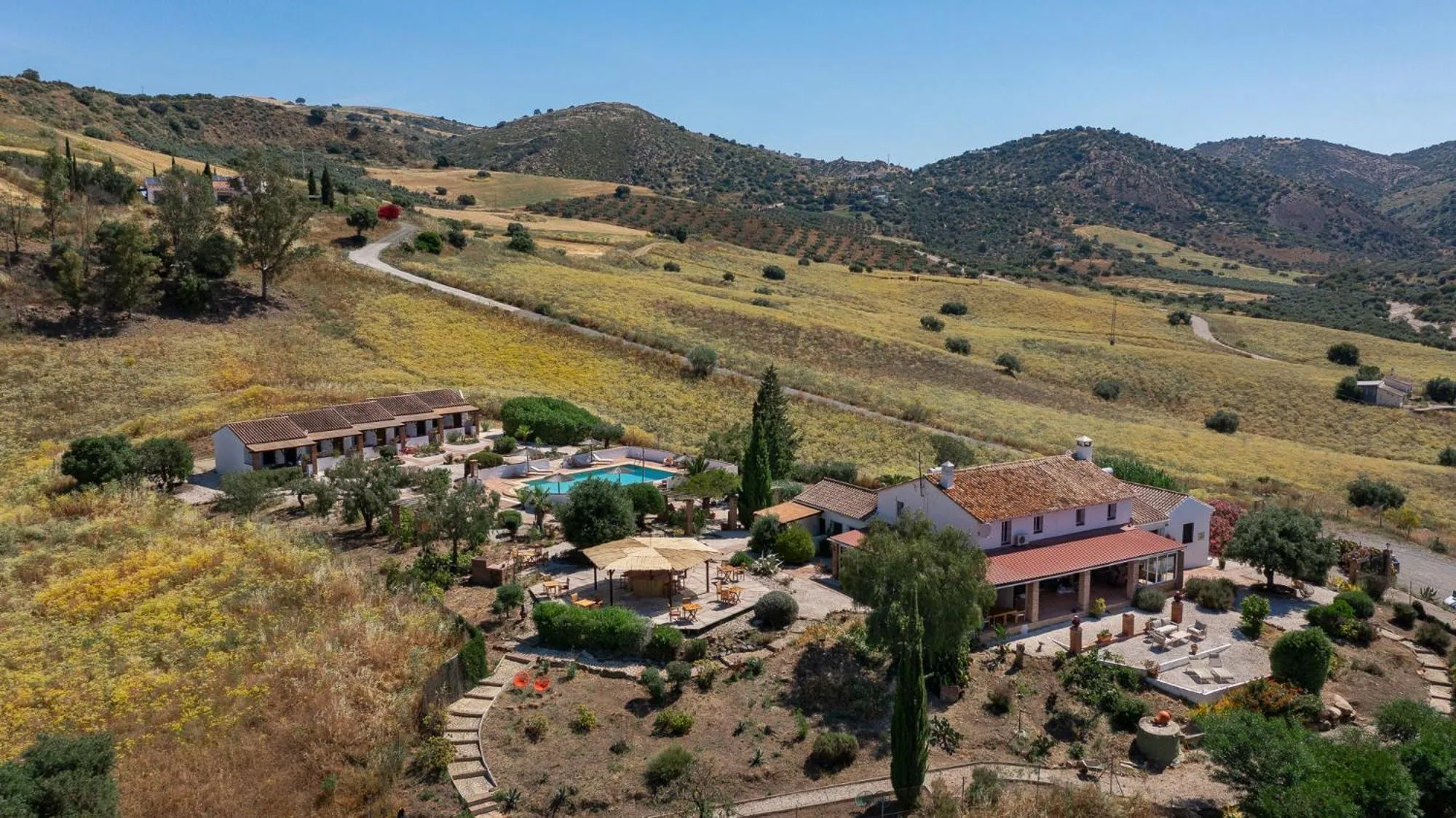 Property building in Boutique B&B Cortijo Valverde Álora