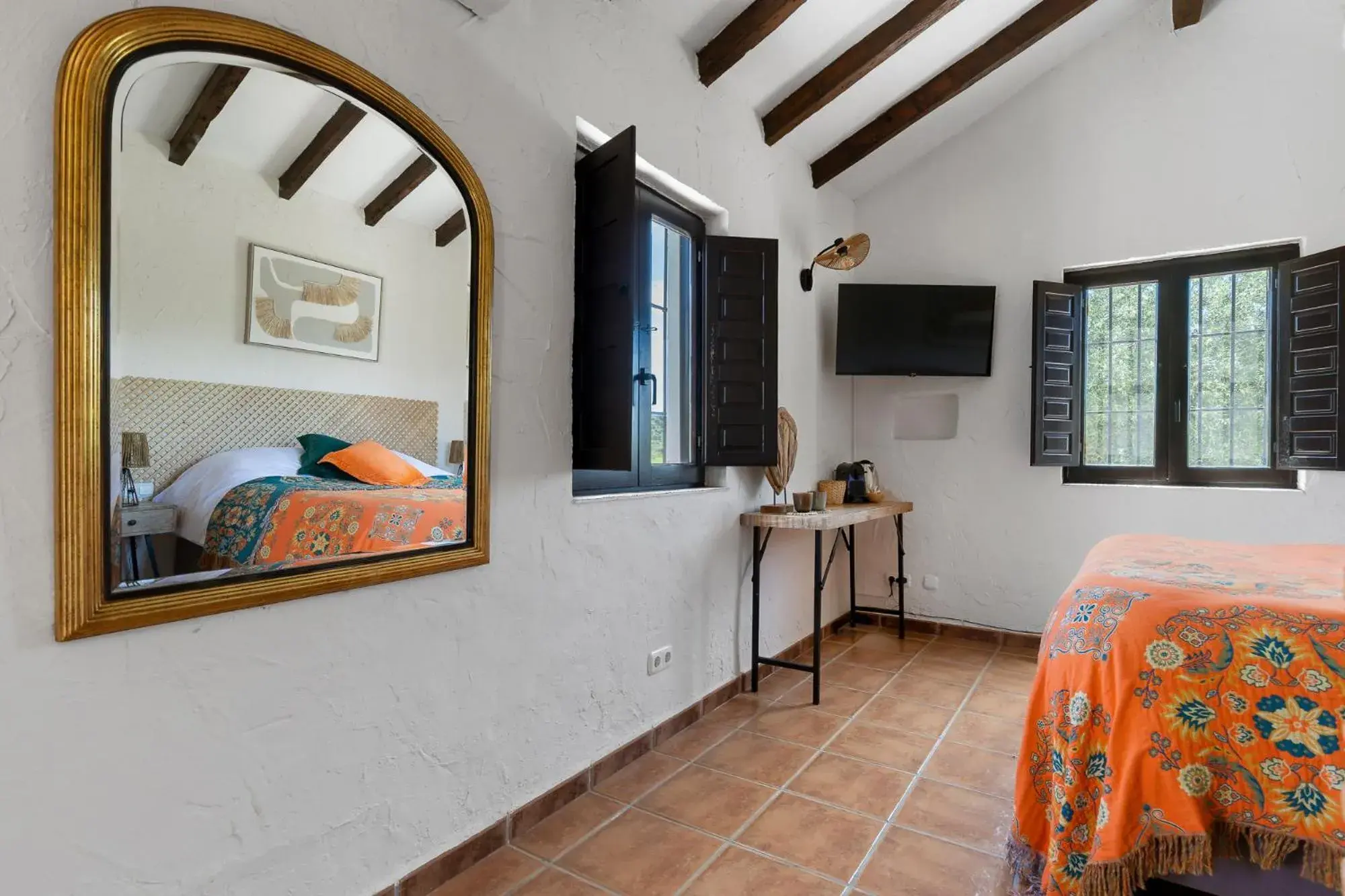 Deluxe Double Room in Boutique B&B Cortijo Valverde Álora Deluxe Double Room in Boutique B&B Cortijo Valverde Álora