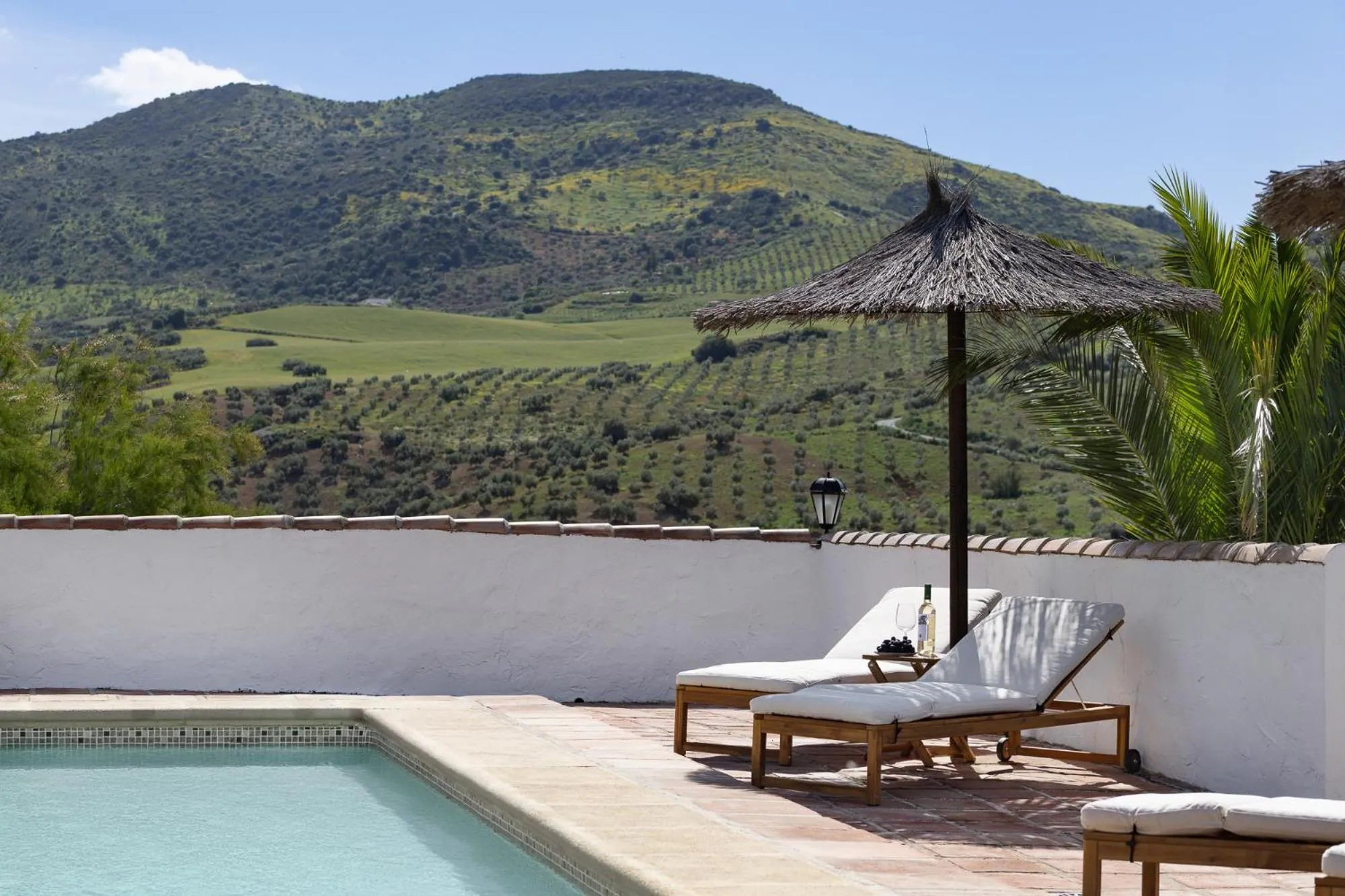 Balcony/Terrace in Boutique B&B Cortijo Valverde Álora