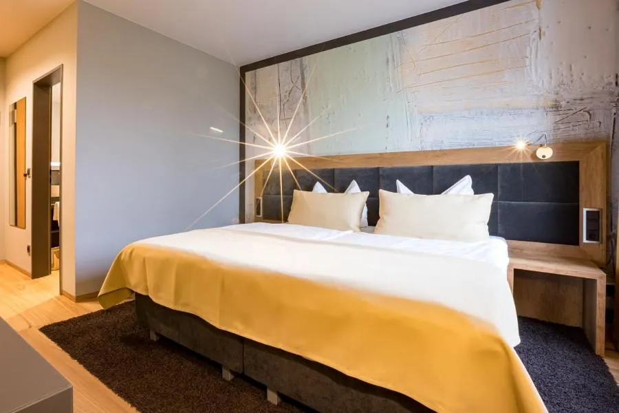 Bed in laVital Sport- & Wellness Hotel