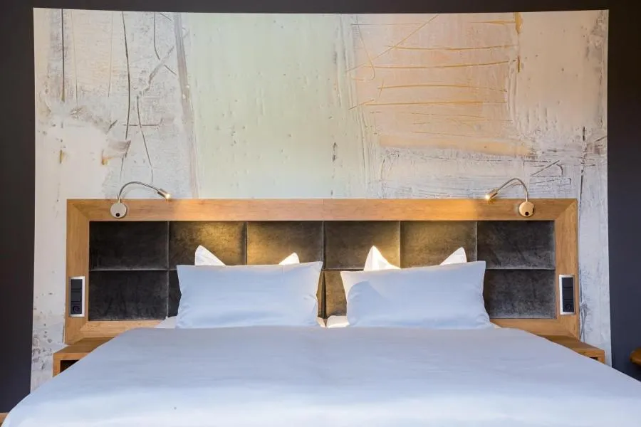 Bed in laVital Sport- & Wellness Hotel