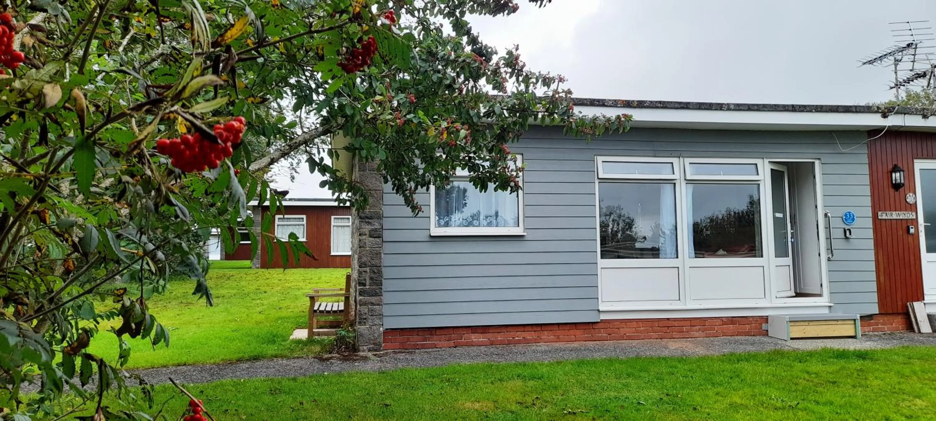 Property building in Sheena's Dartmouth Chalets