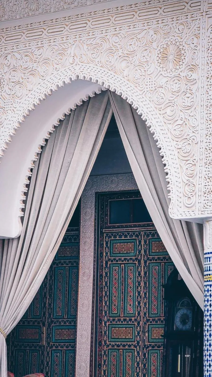 Decorative detail in Palais Shazam & SPA