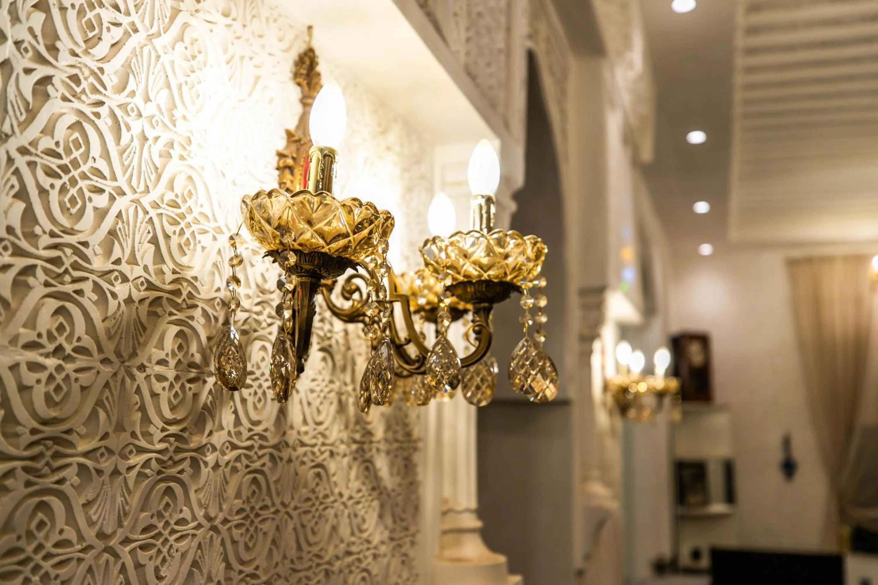 Decorative detail in Palais Shazam & SPA