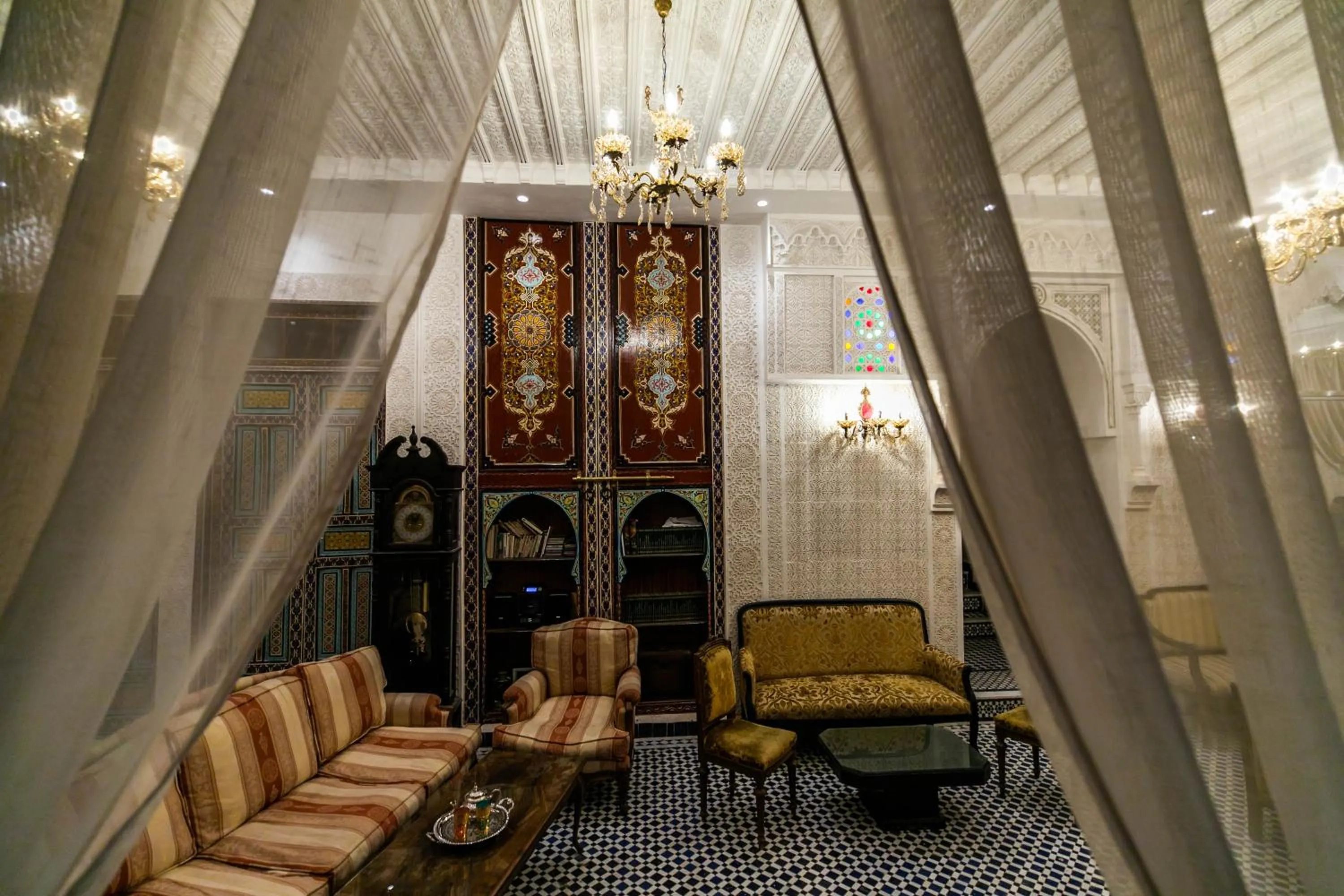 Decorative detail in Palais Shazam & SPA