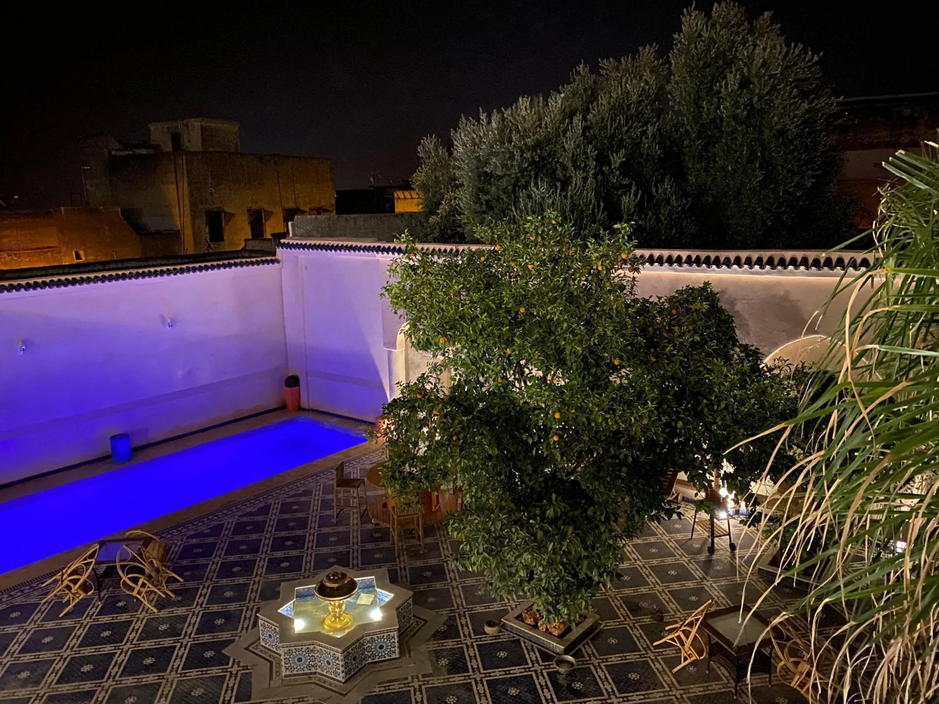 Pool view in Palais Shazam & SPA