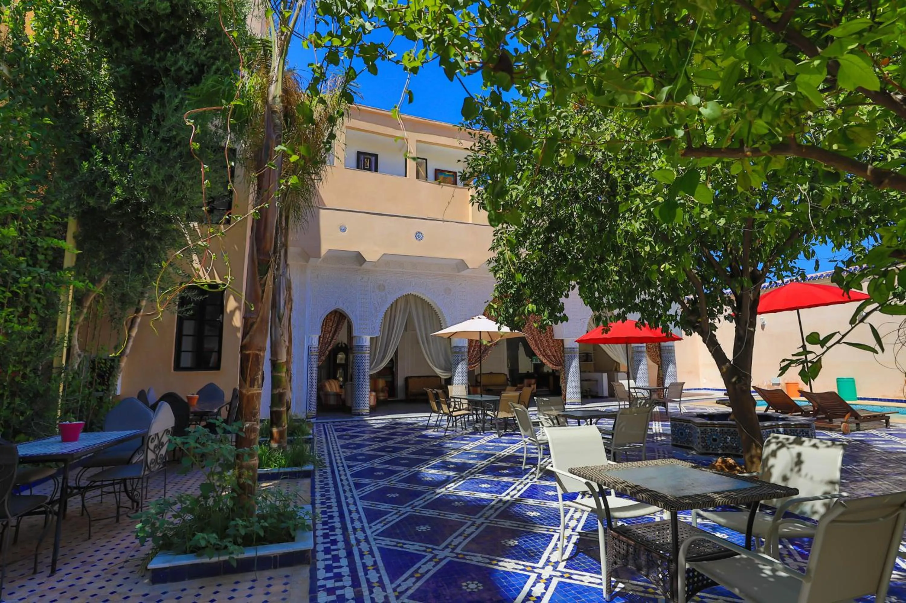 Garden in Palais Shazam & SPA