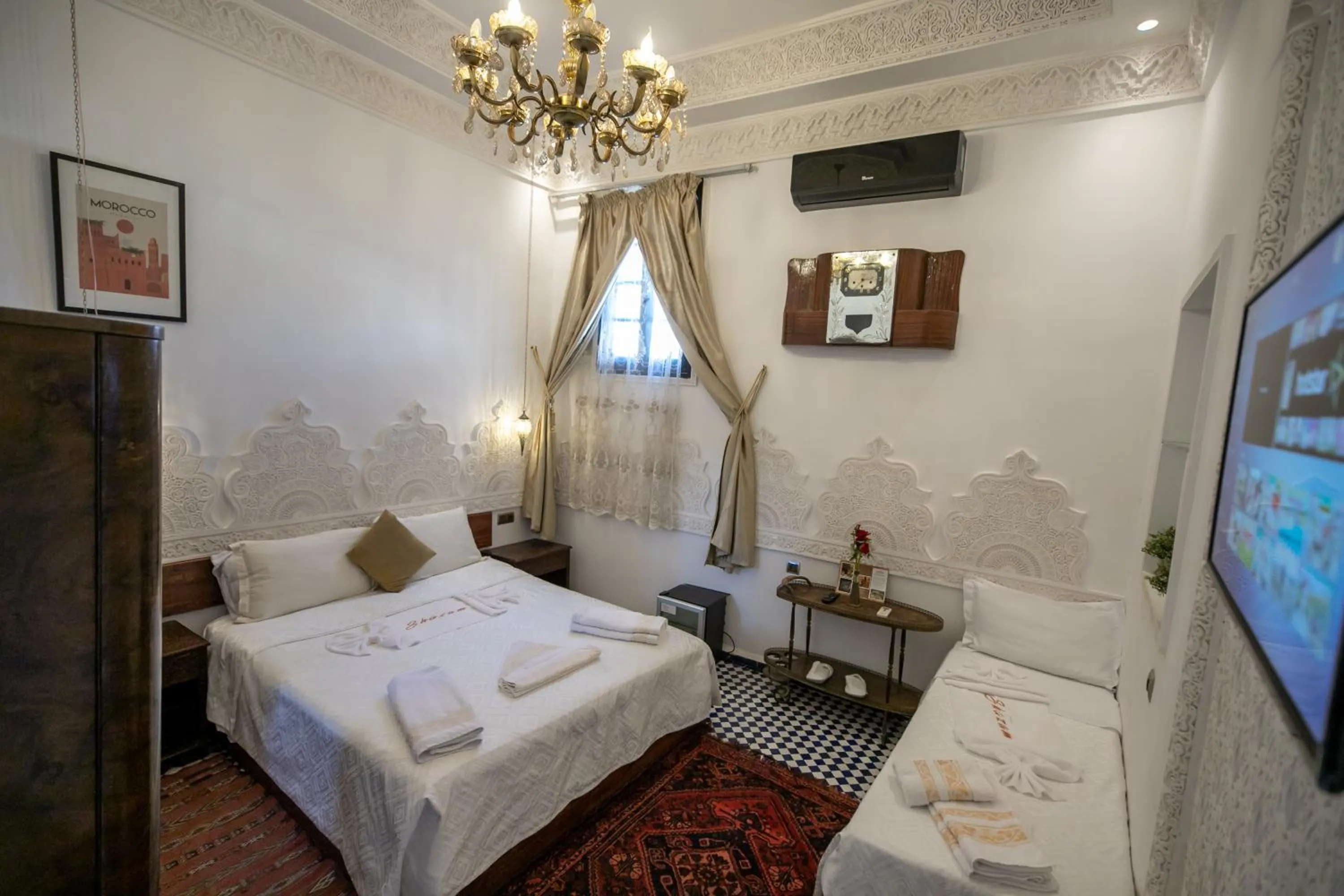 Bed in Palais Shazam & SPA