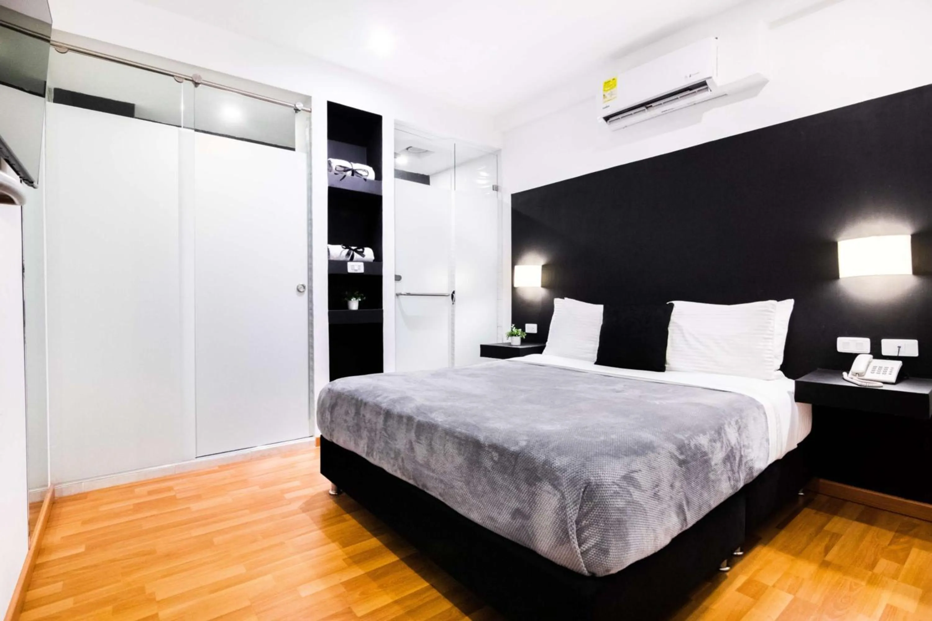 Bed in Hotel Z3 Pereira