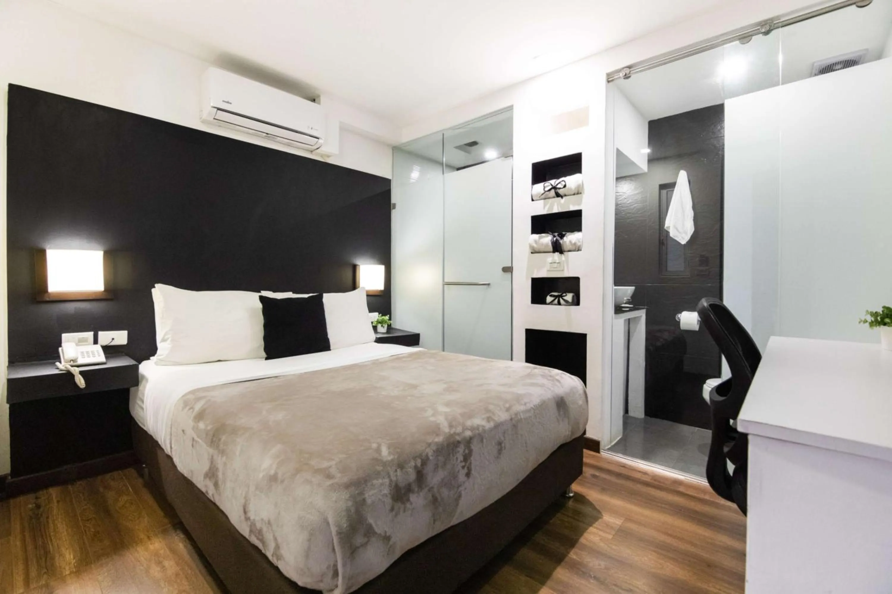 Bed in Hotel Z3 Pereira