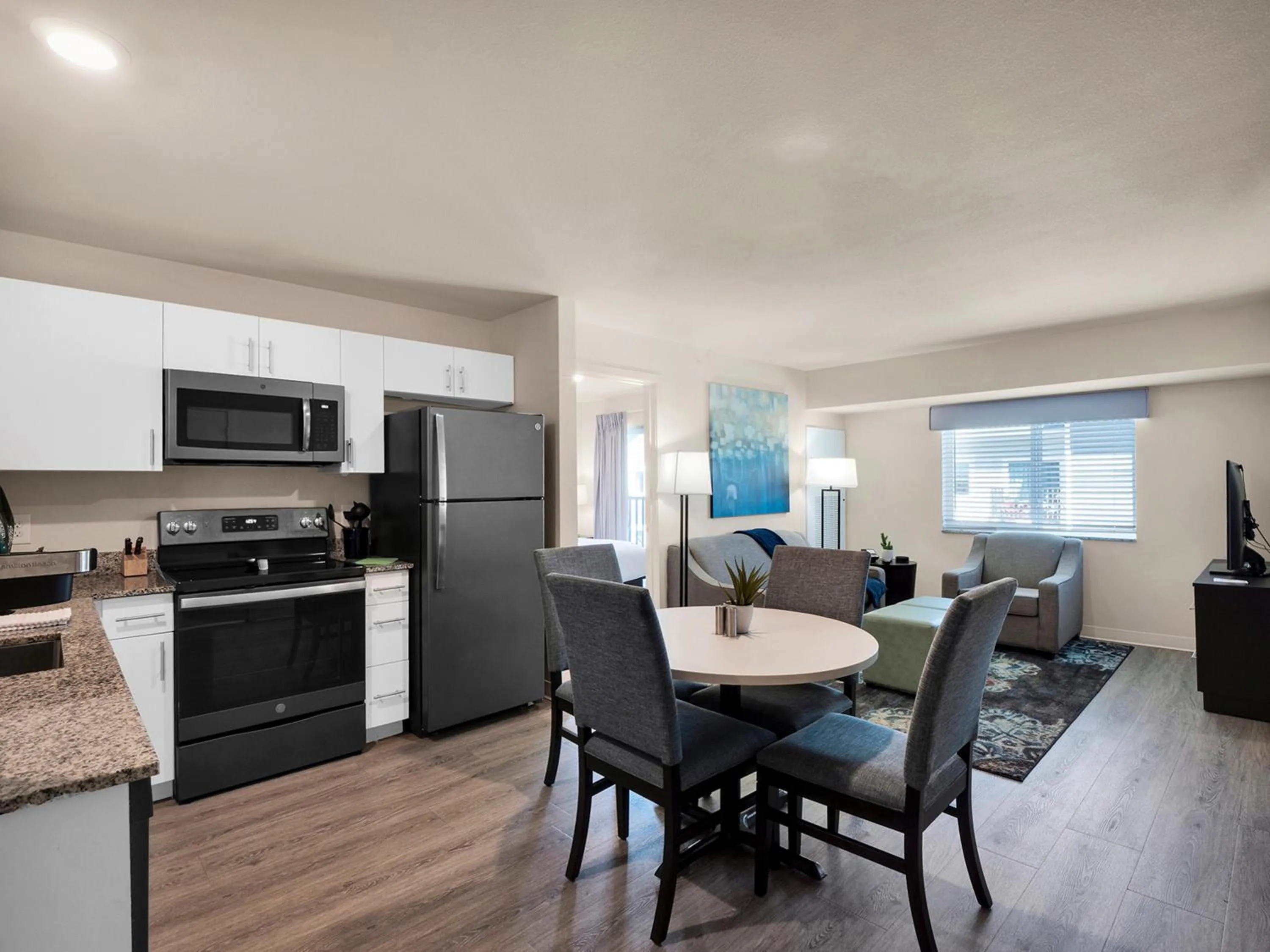 kitchen in WaterWalk Extended Stay by Wyndham Charlotte - Arrowood