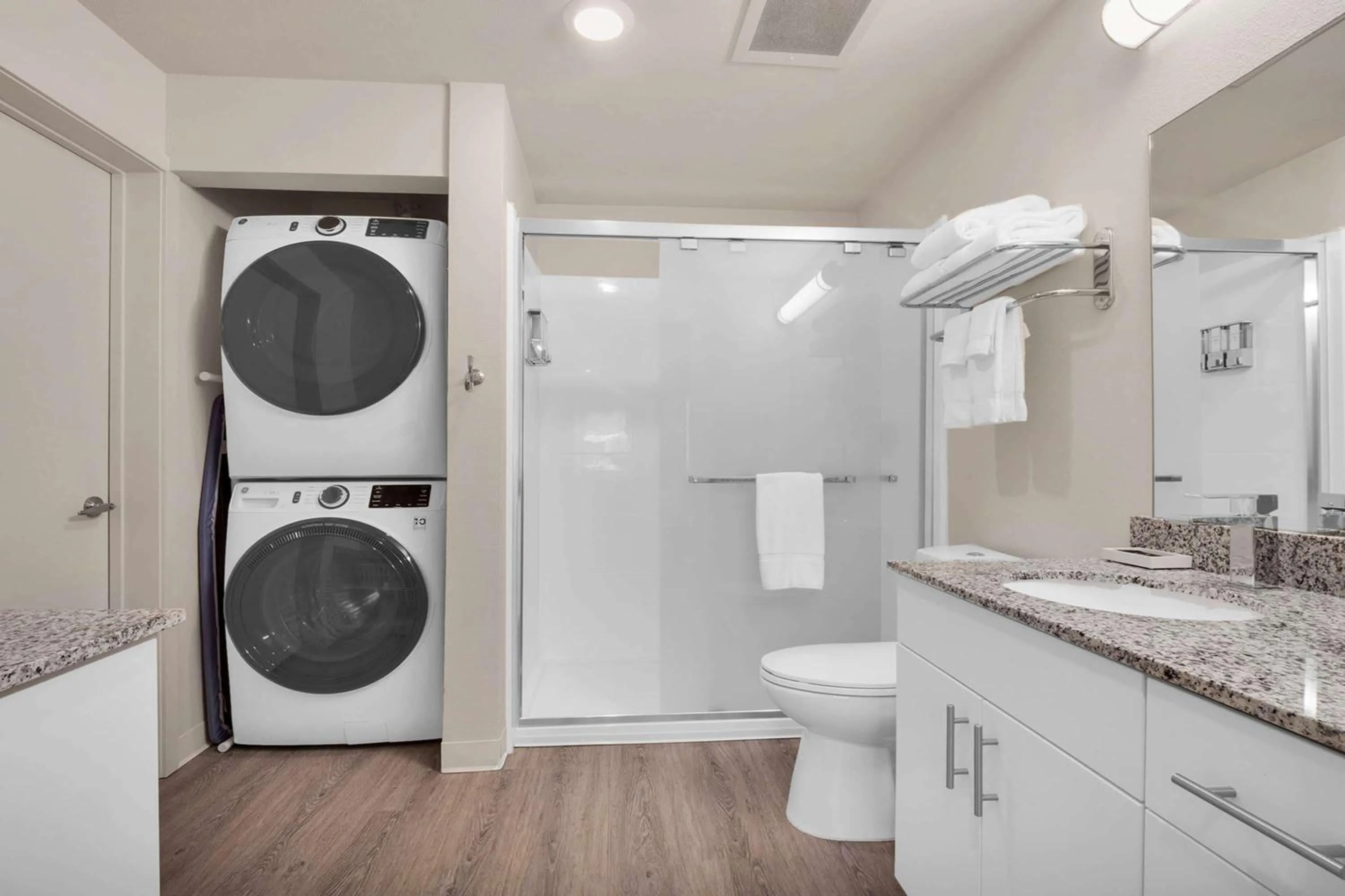 Bathroom in WaterWalk Extended Stay by Wyndham Charlotte - Arrowood