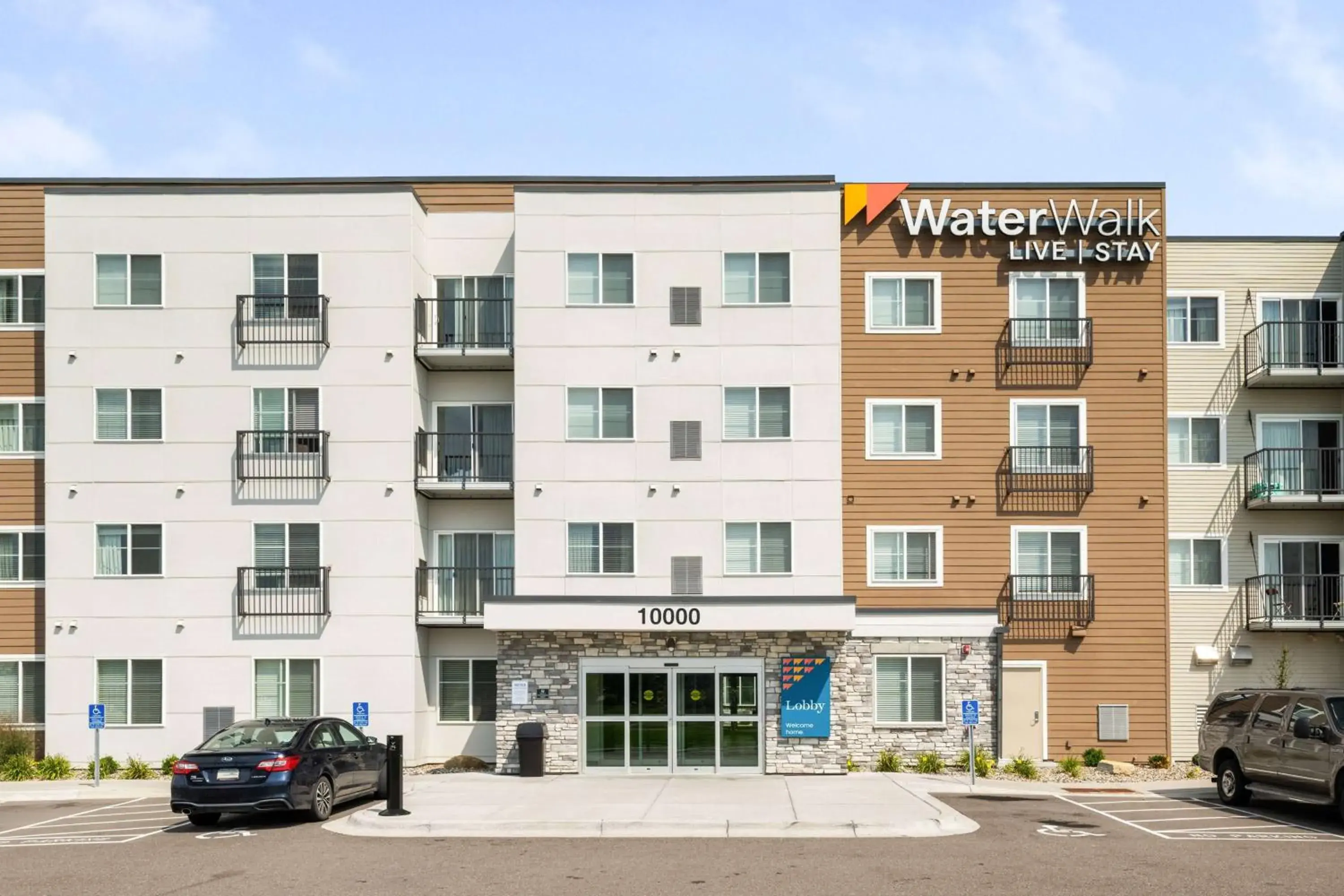 Property building in WaterWalk Extended Stay by Wyndham Minneapolis - Plymouth Property building in WaterWalk Extended Stay by Wyndham Minneapolis - Plymouth