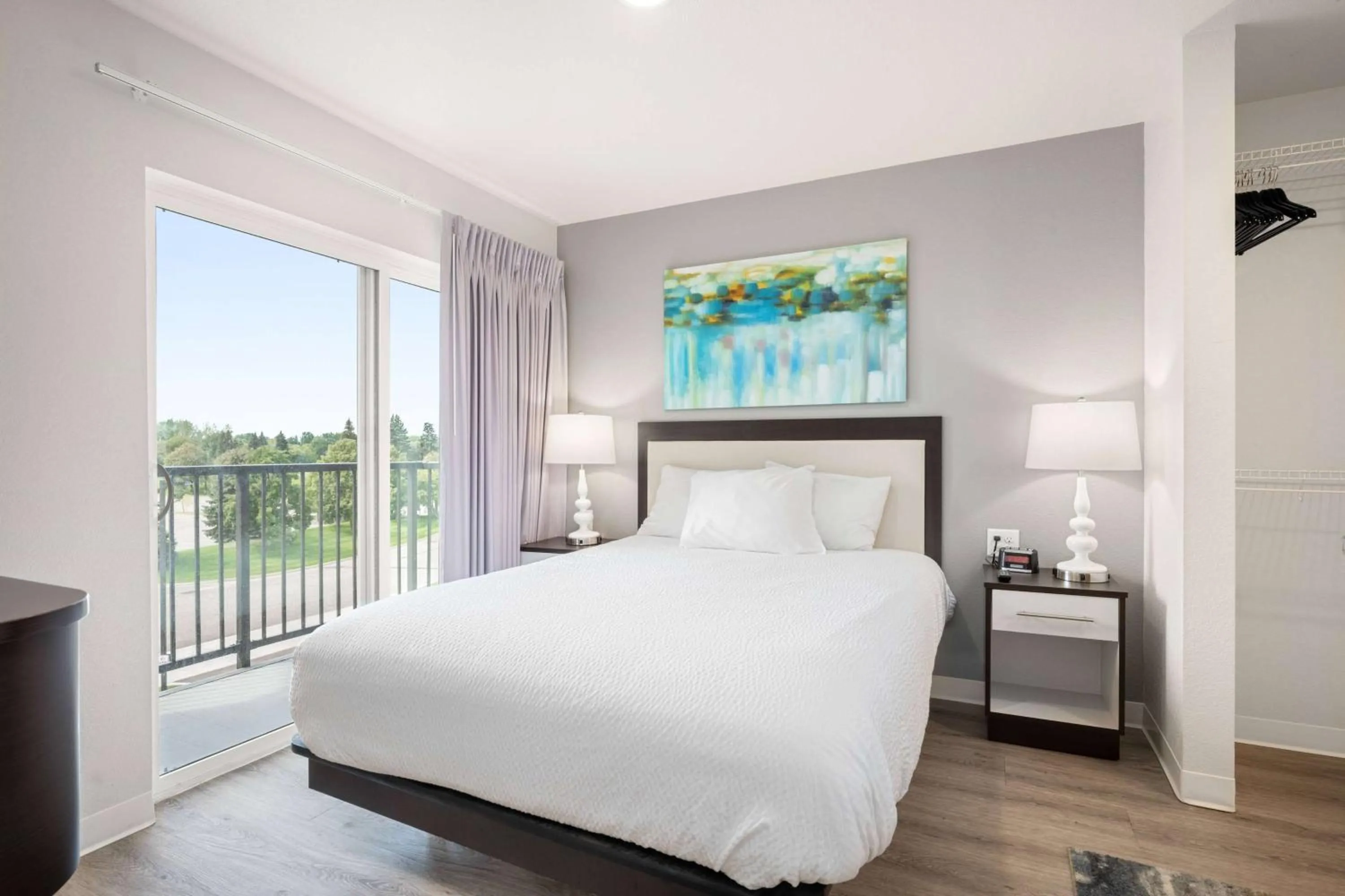 Photo of the whole room, Bed in WaterWalk Extended Stay by Wyndham Minneapolis - Plymouth