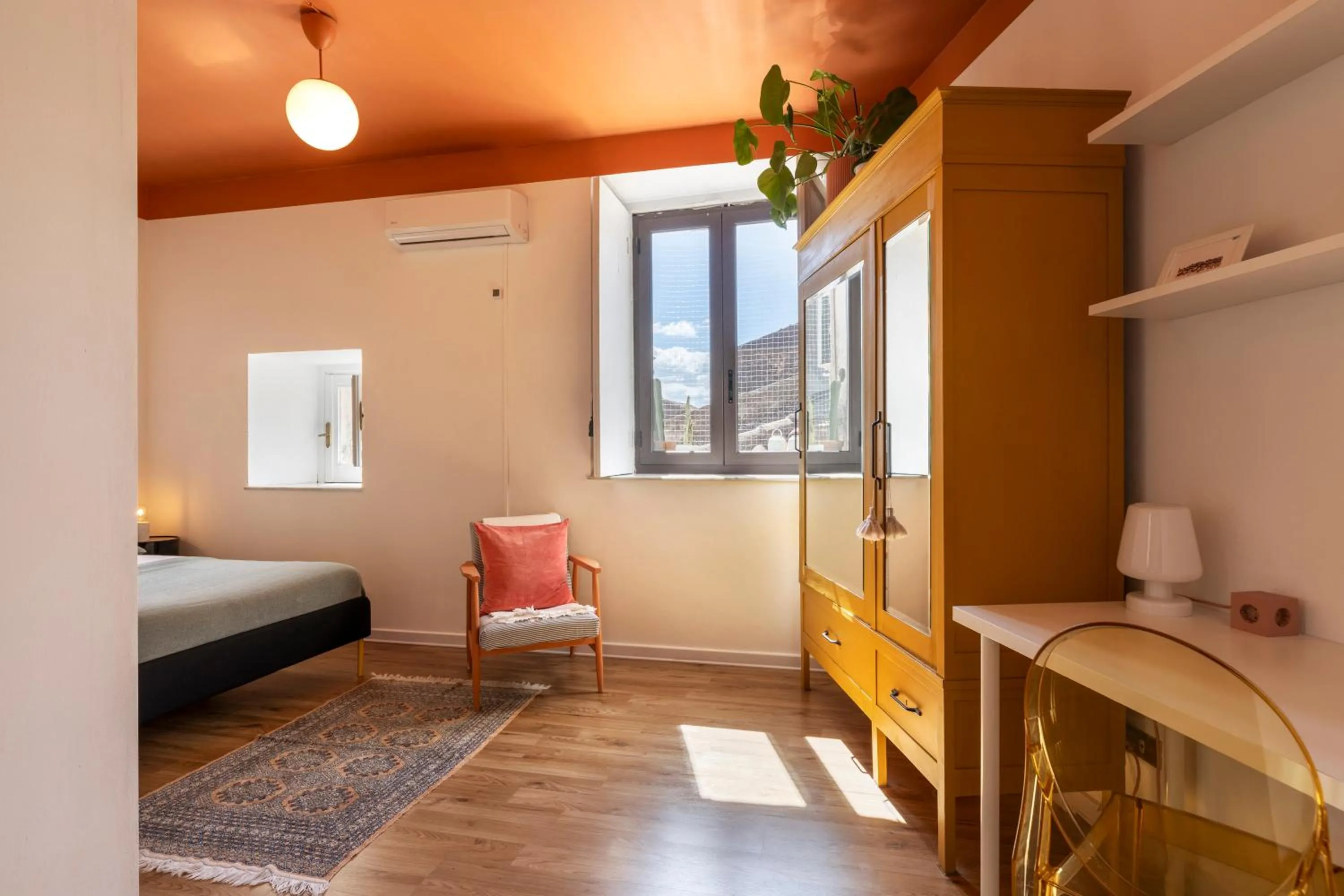 Bed in HOMESTAY rooftop