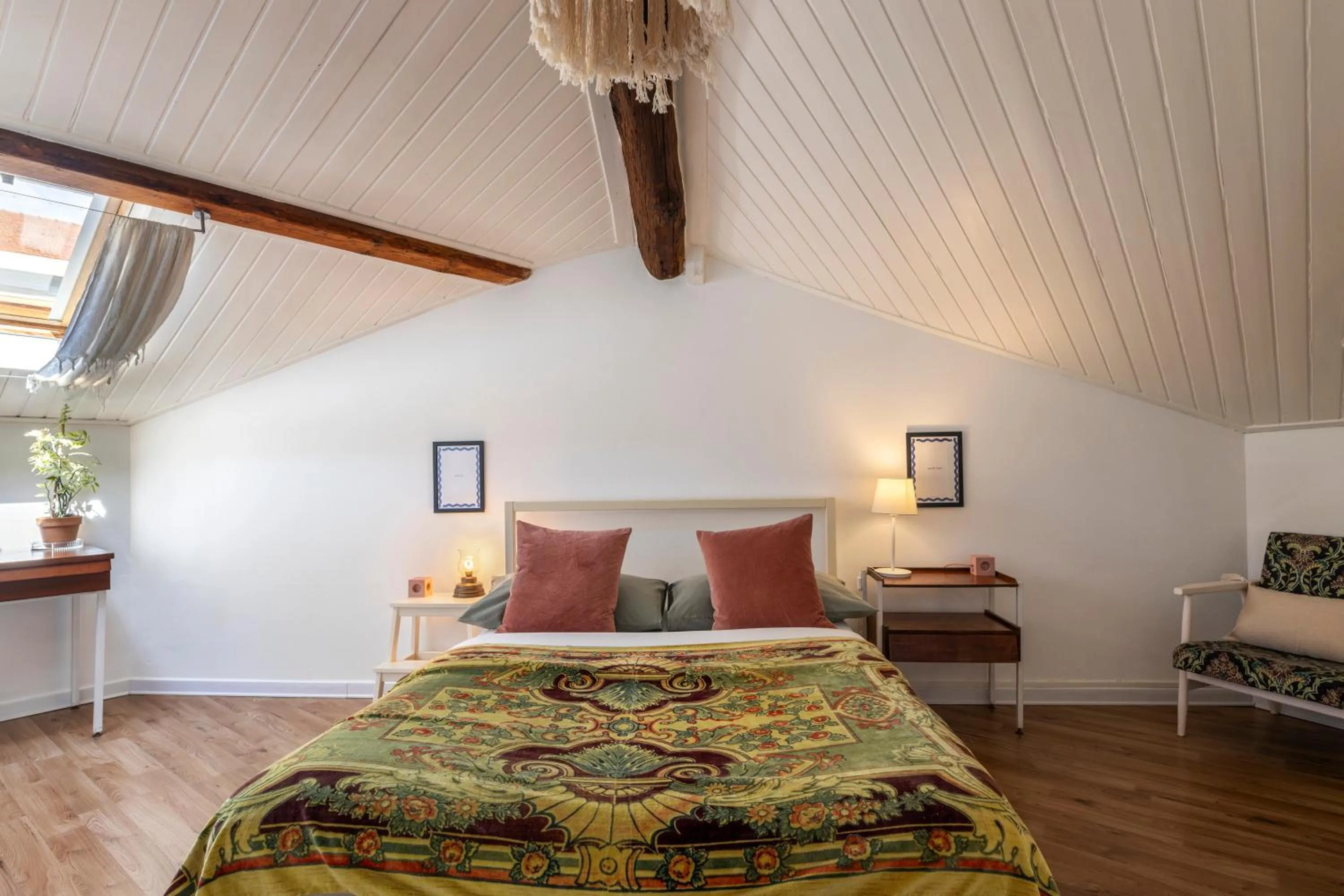 Bed in HOMESTAY rooftop