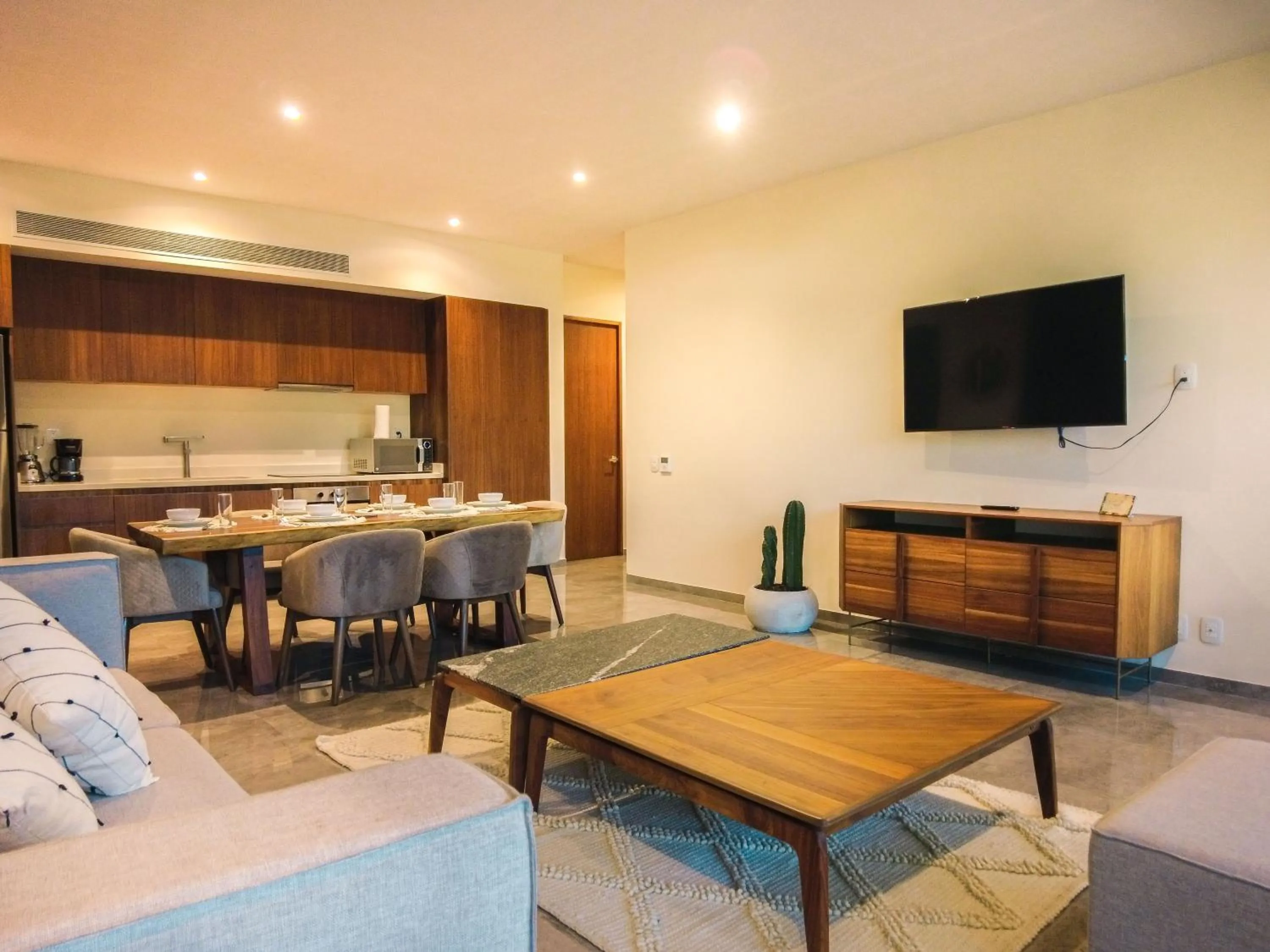 Living room in Mistiq Tulum