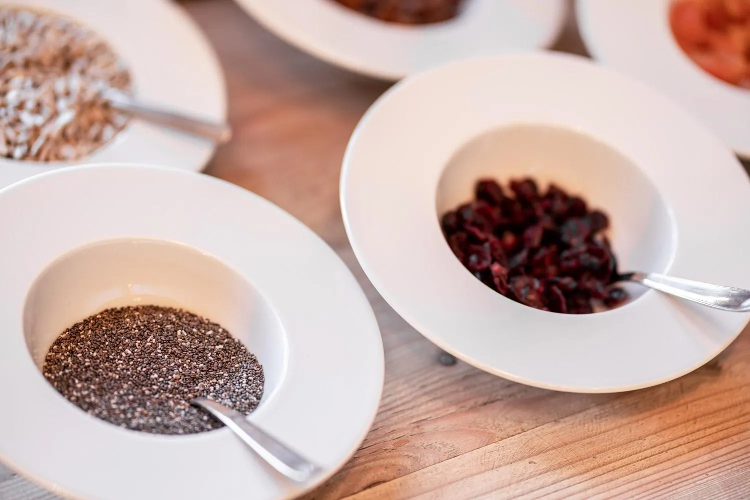 Buffet breakfast in Manufaktur Boutique Hotel