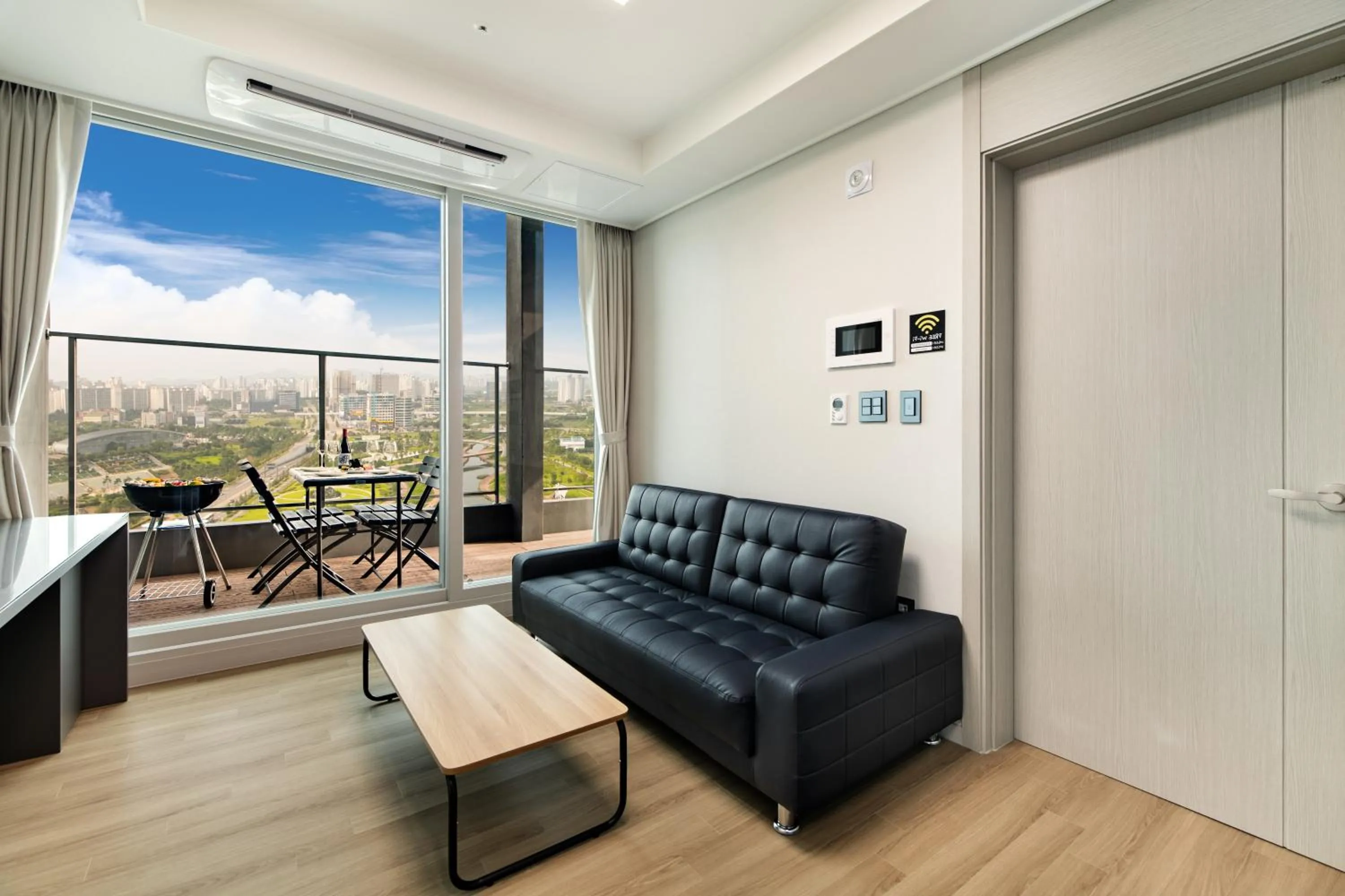 Living room in K-Hills The Terrace