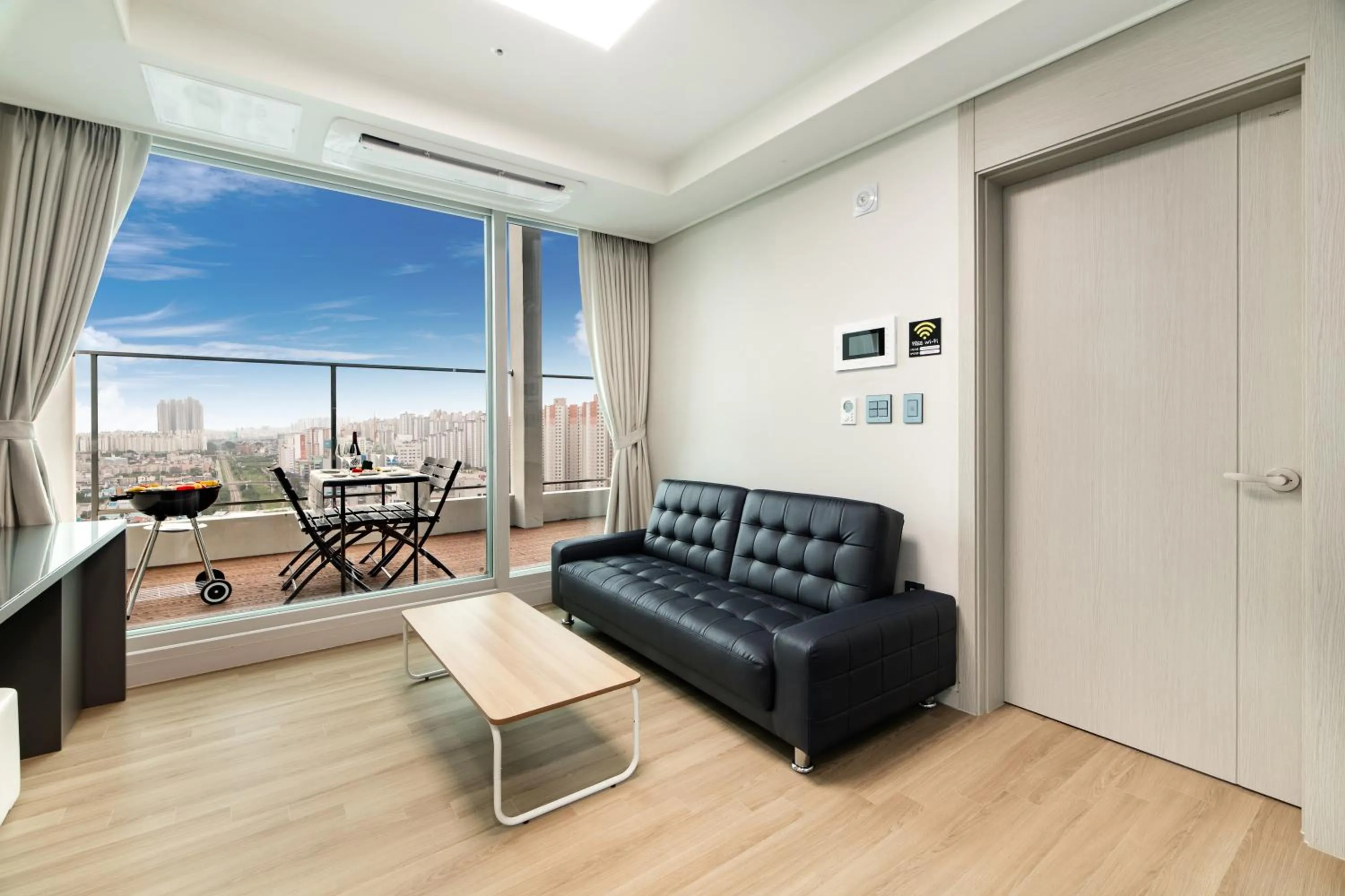 Living room in K-Hills The Terrace