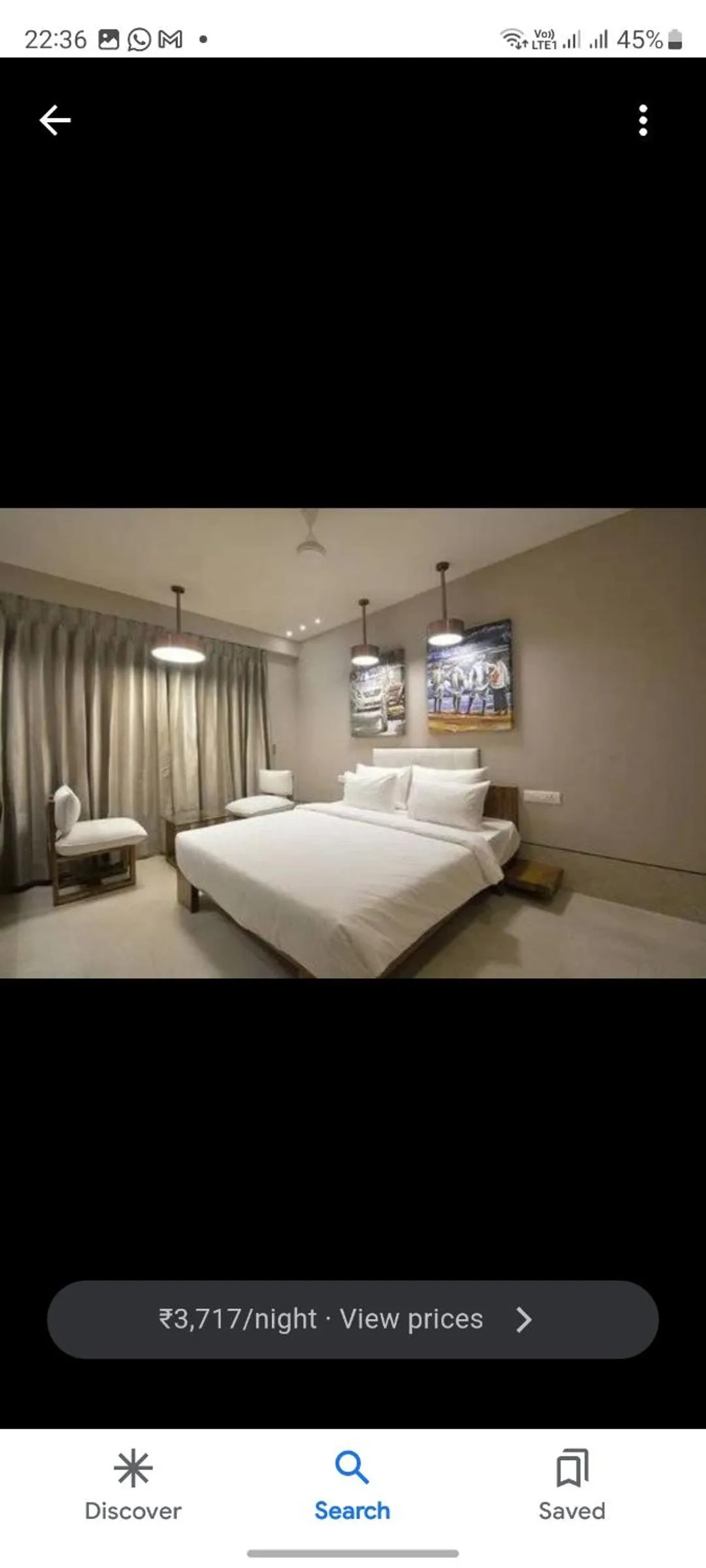 Bed in hotel sonali regency