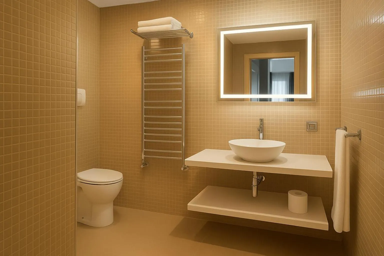 Toilet in Sanfelice 33 Luxury Suites