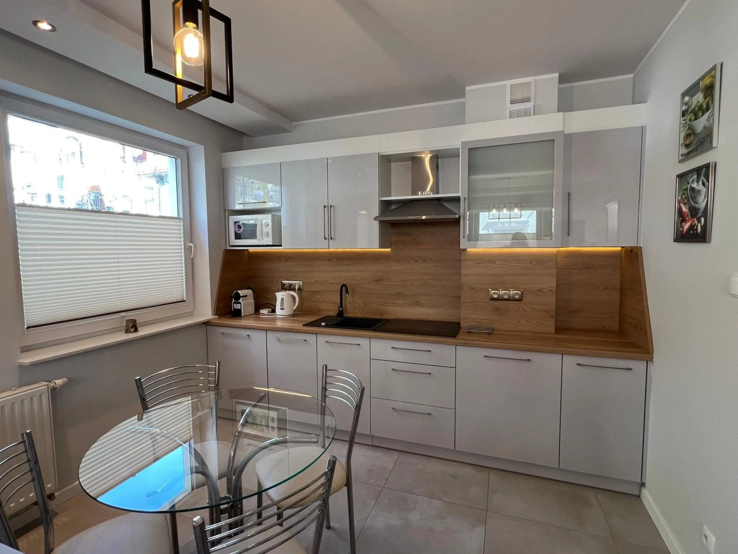 Kitchen or kitchenette in Apartament Morska Przystan