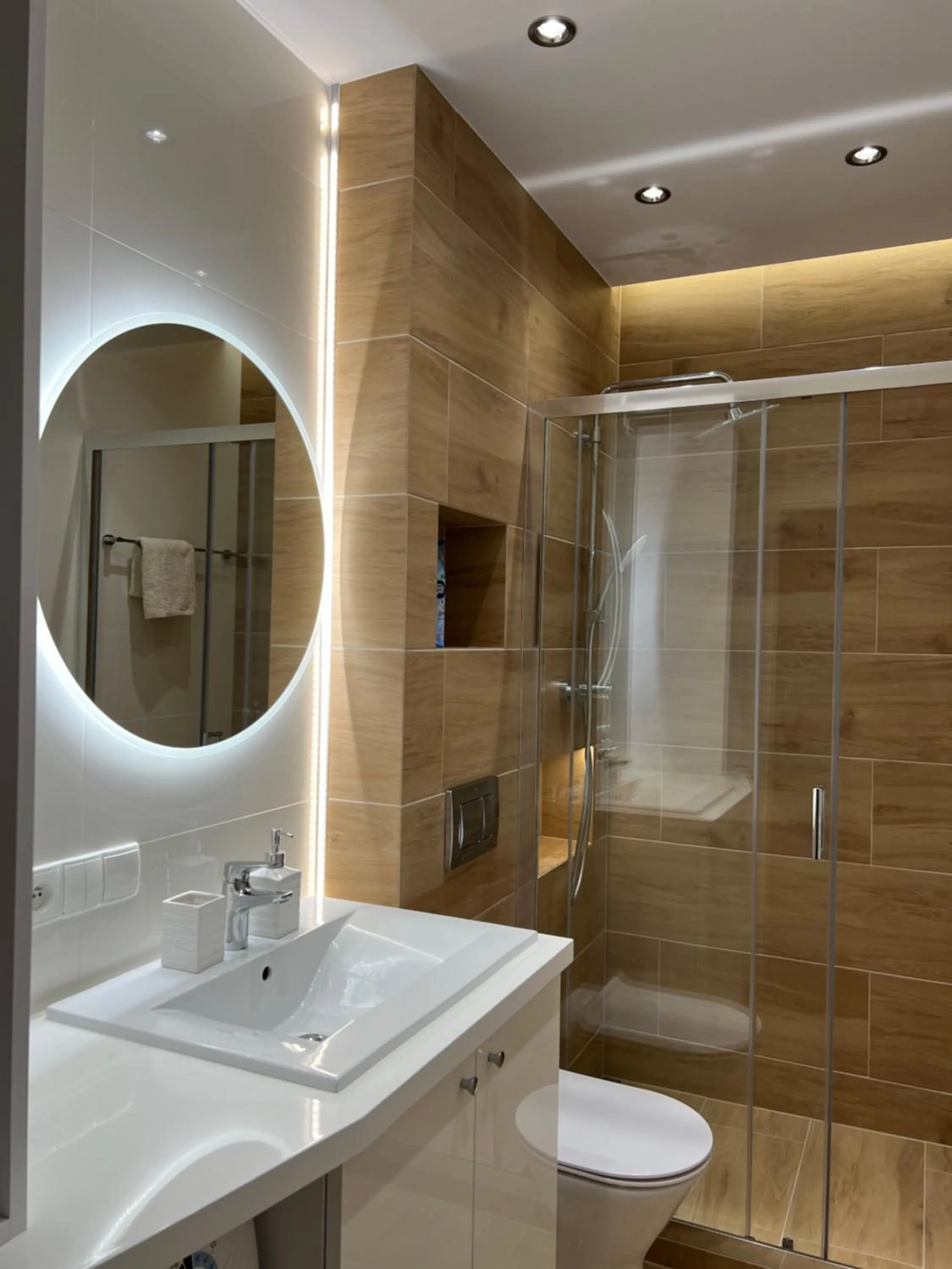 Bathroom in Apartament Morska Przystan