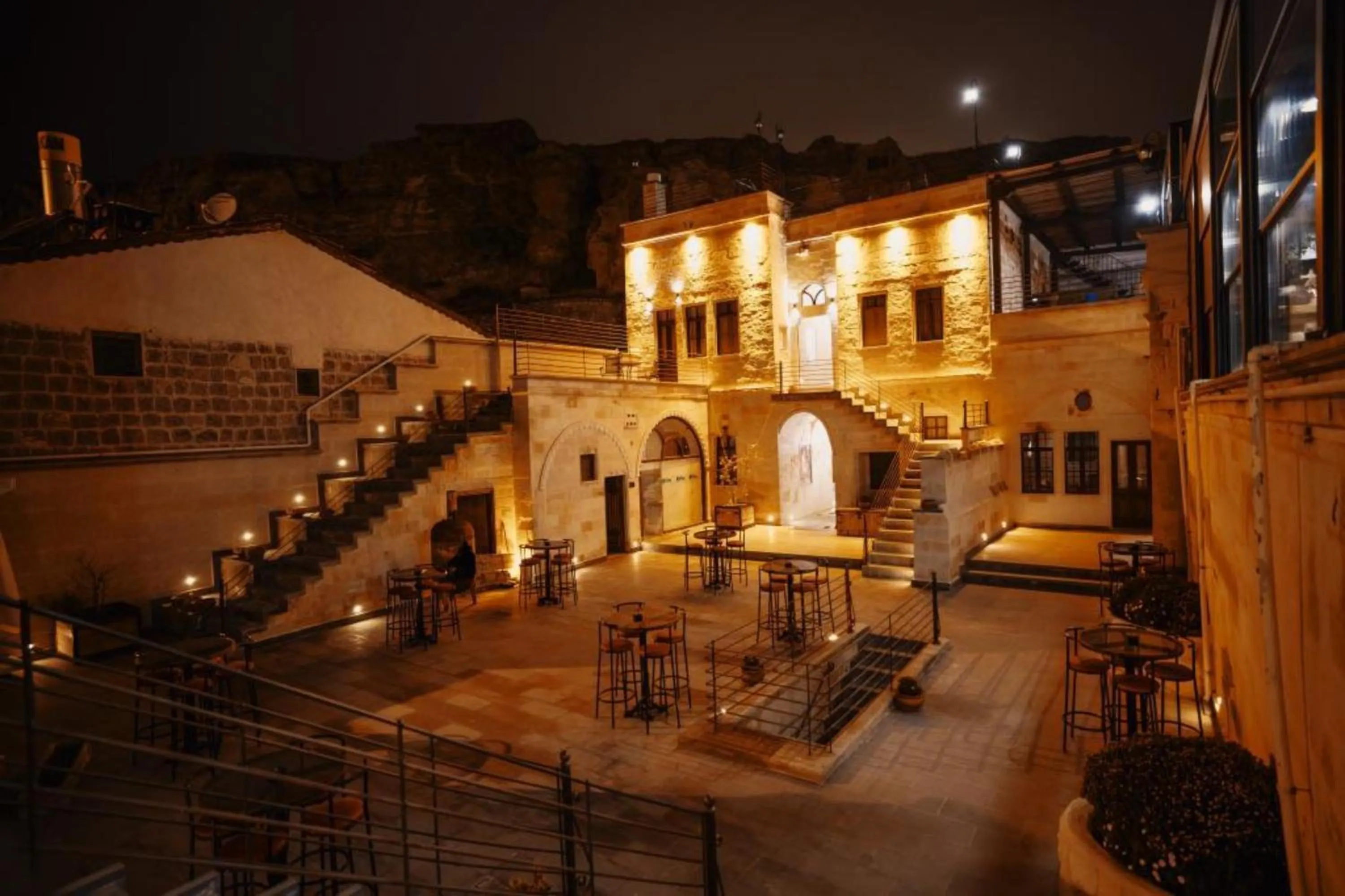 On site in Misty Cave Hotel