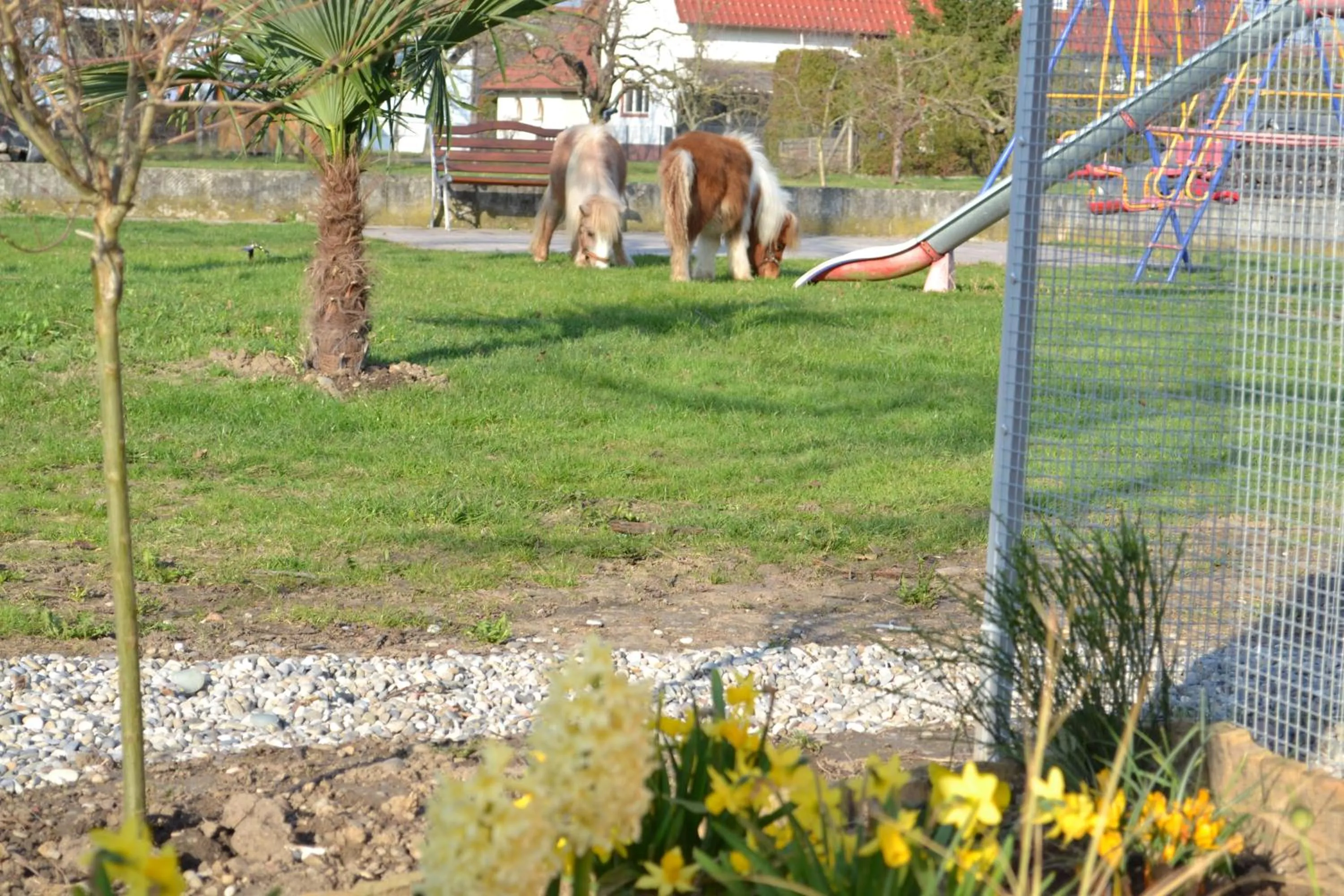 Children play ground in Hotel - Restaurant Hirschen - Werneths Landgasthof beim Europa- Park Rust