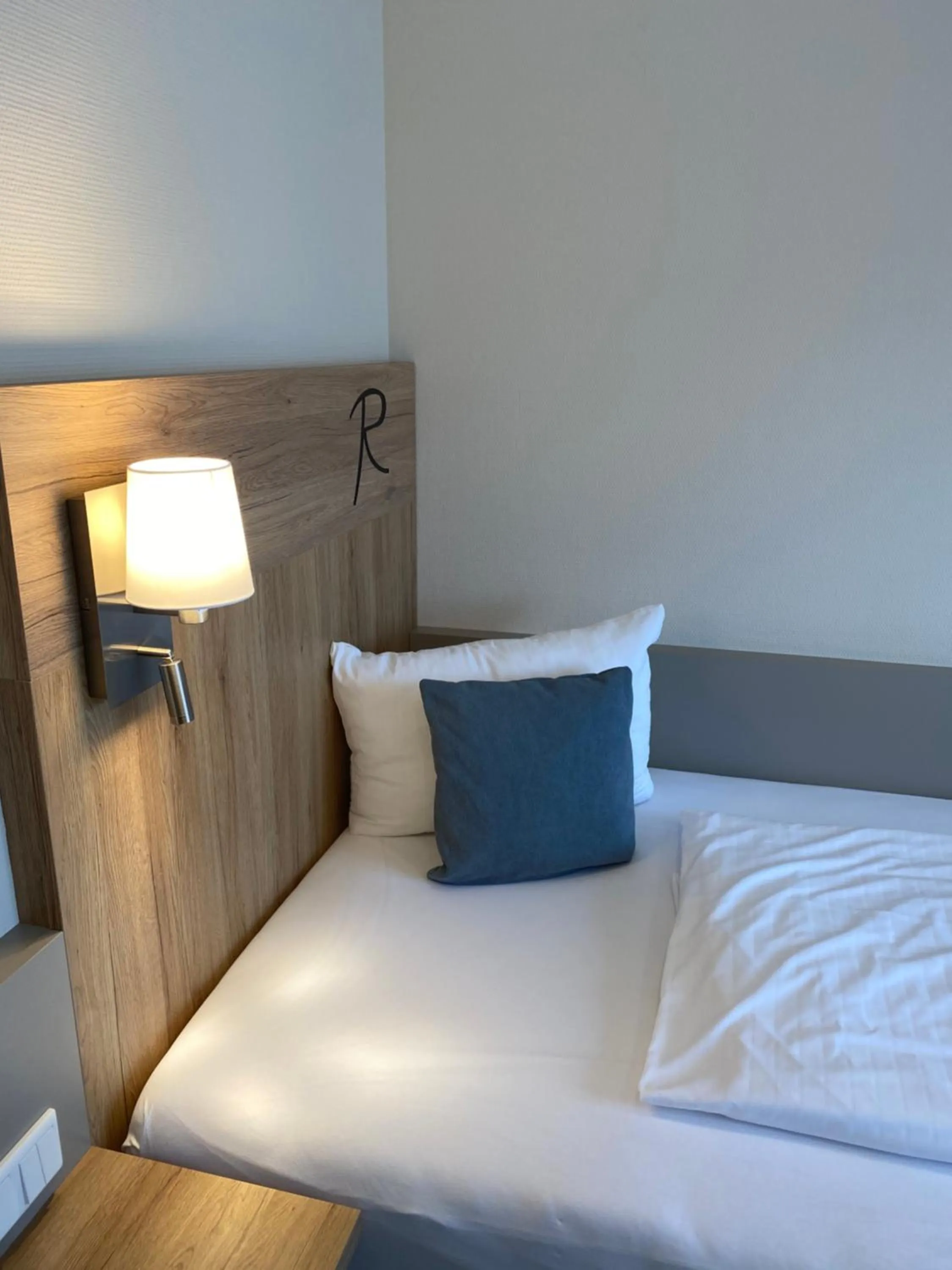 Bed in Hotel Rosenbusch