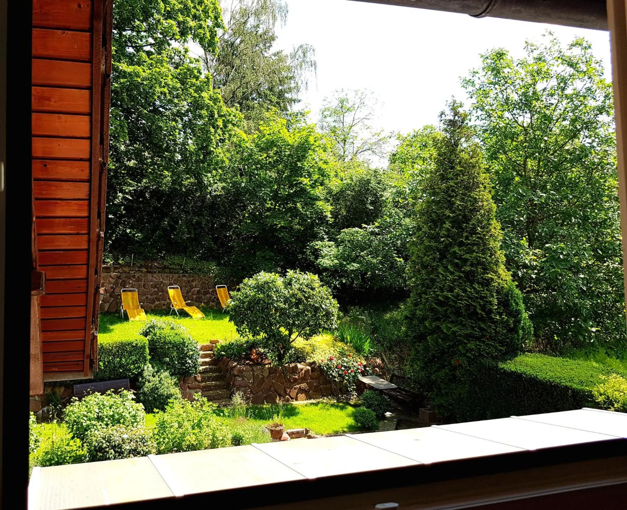 Garden in Hotel Rosenbusch
