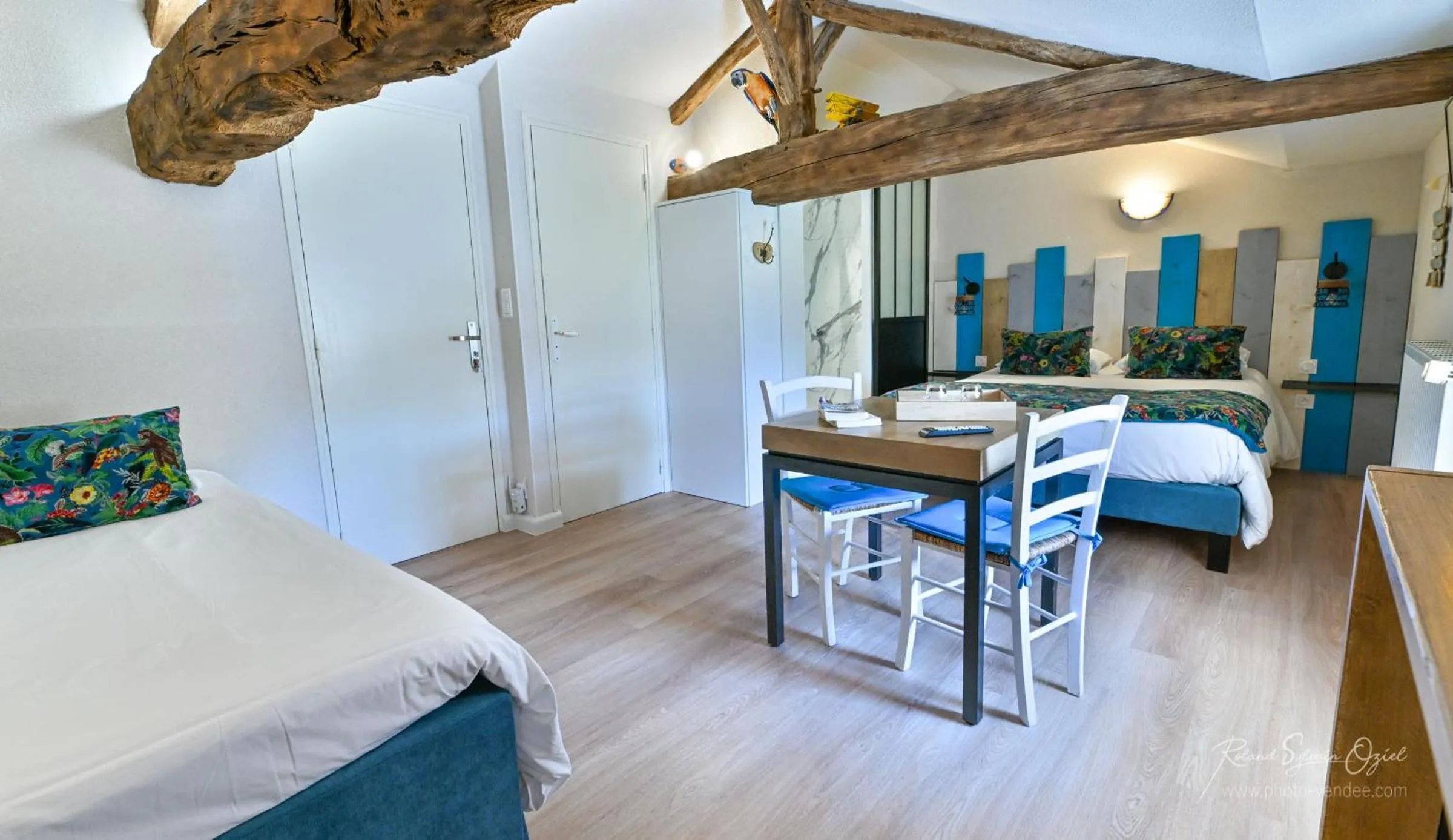 Bed in Les Chambres d'Aurore