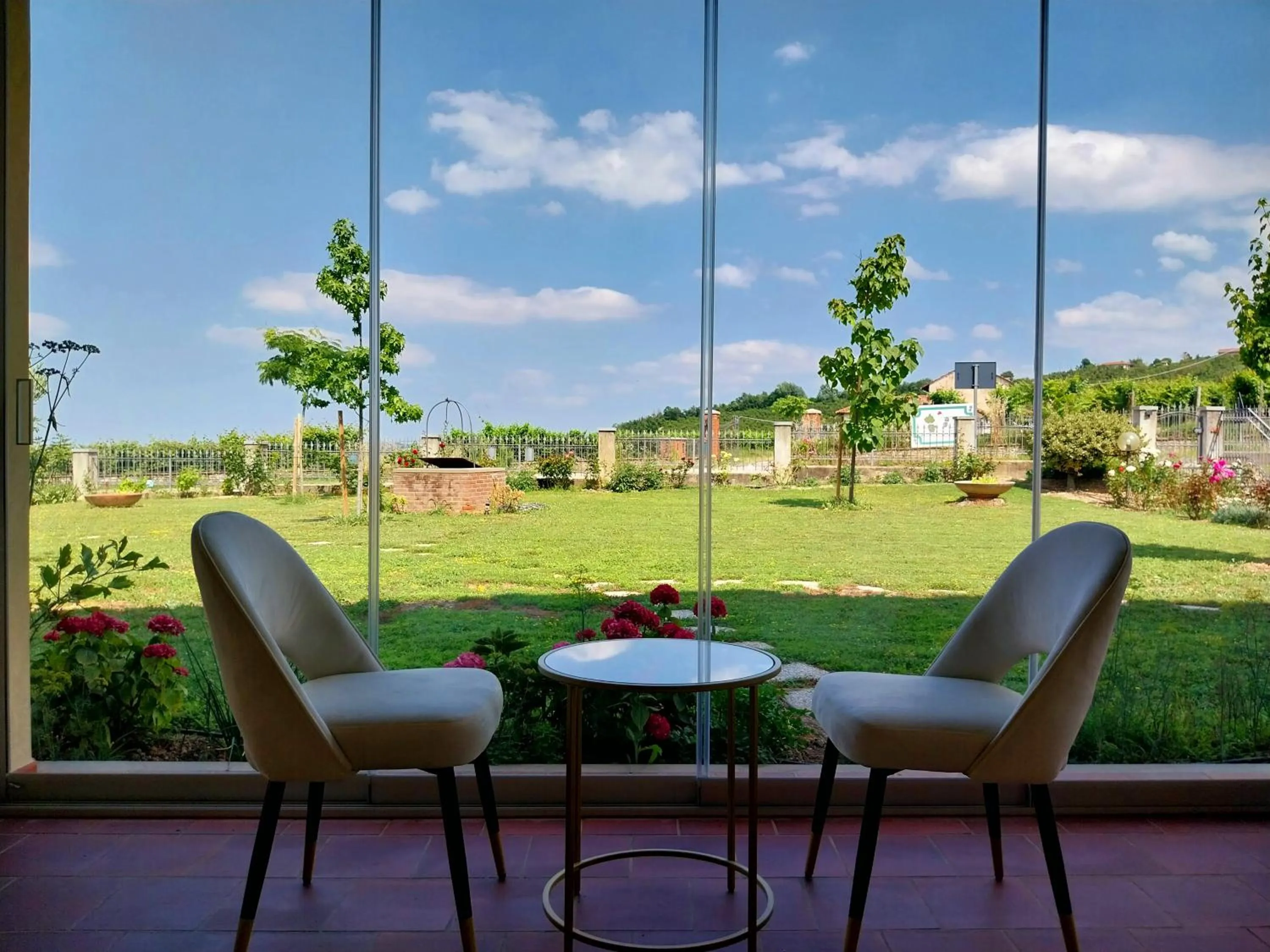 Balcony/Terrace in Villa Bellavista Alba, B&B