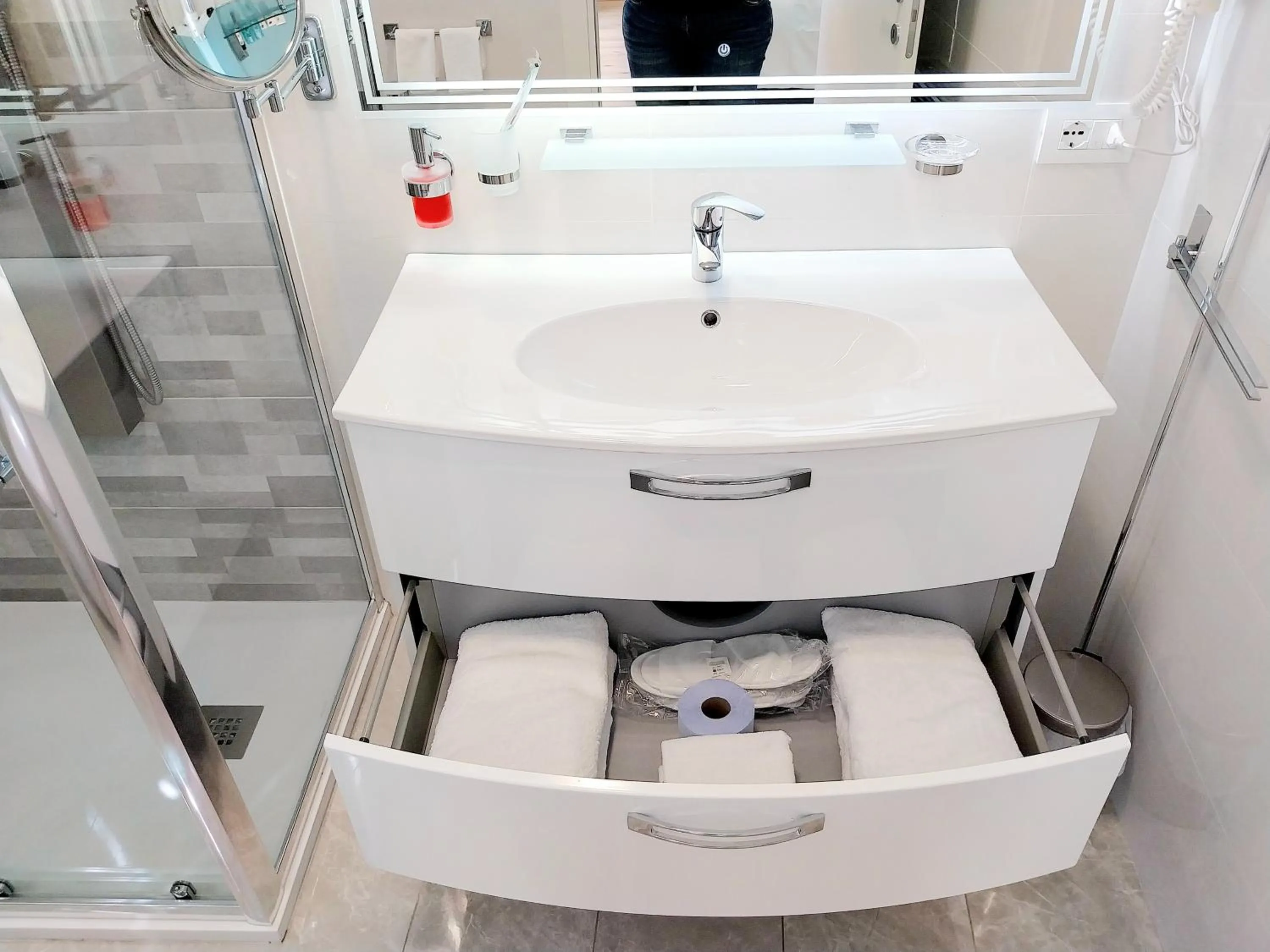 Bathroom in Villa Bellavista Alba, B&B