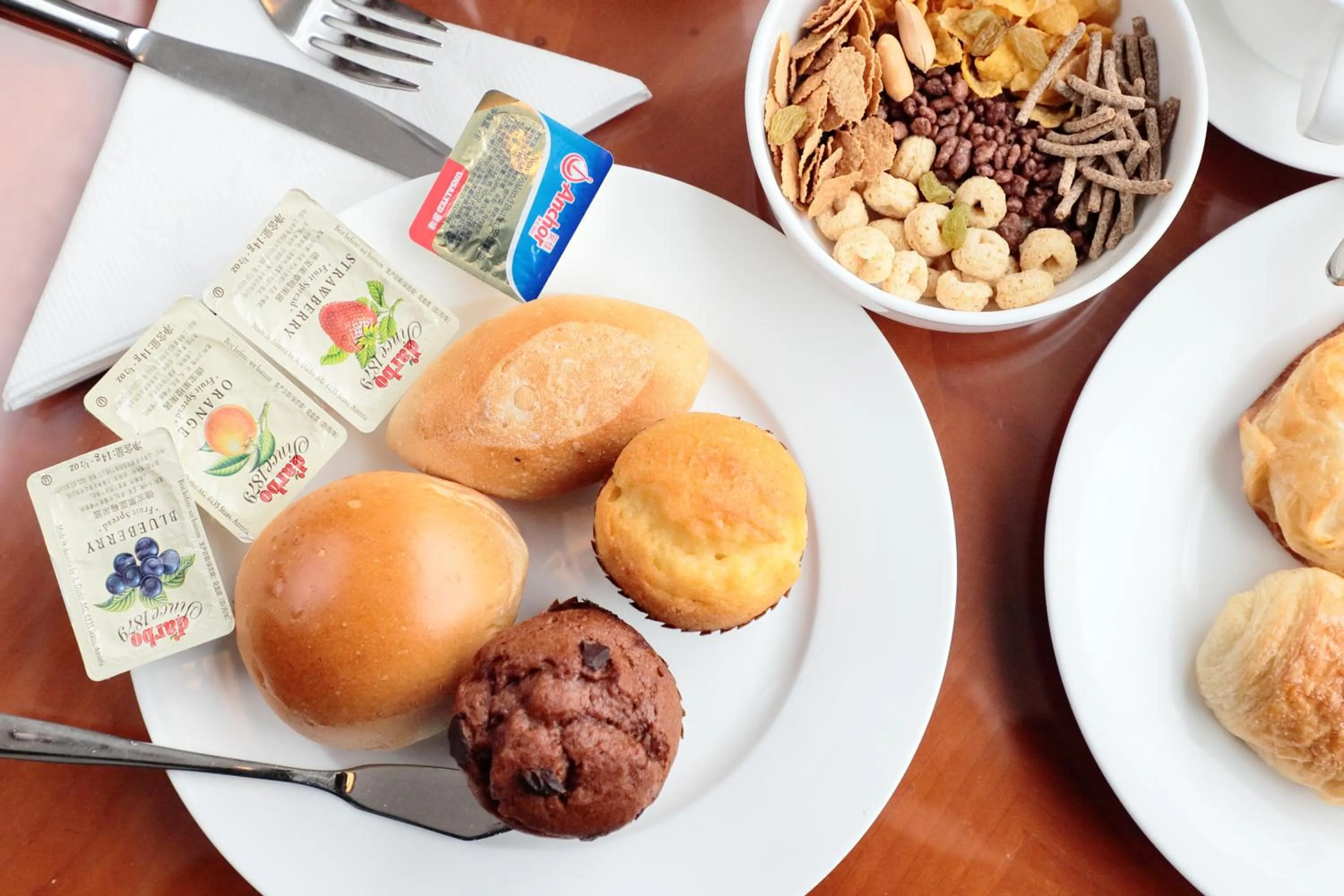 Breakfast in Jianguo Hotel Shanghai