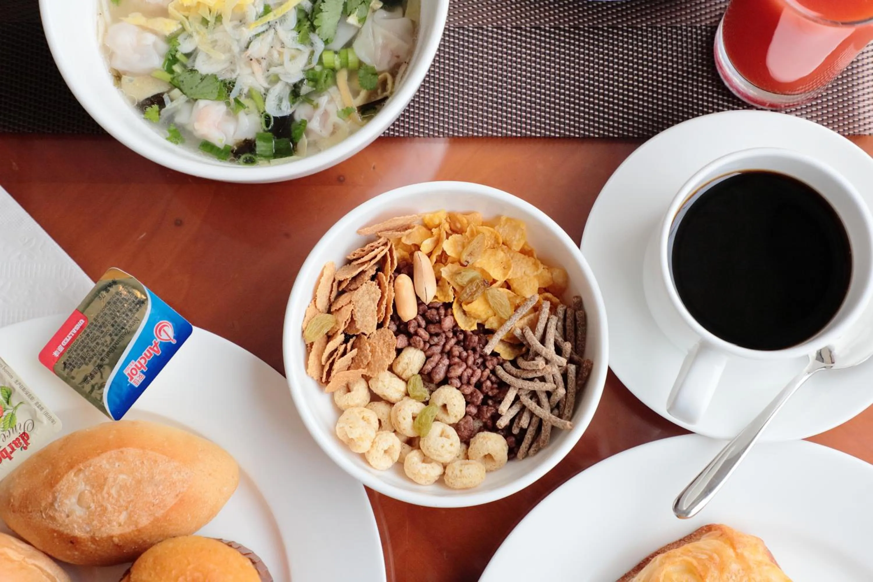 Breakfast in Jianguo Hotel Shanghai