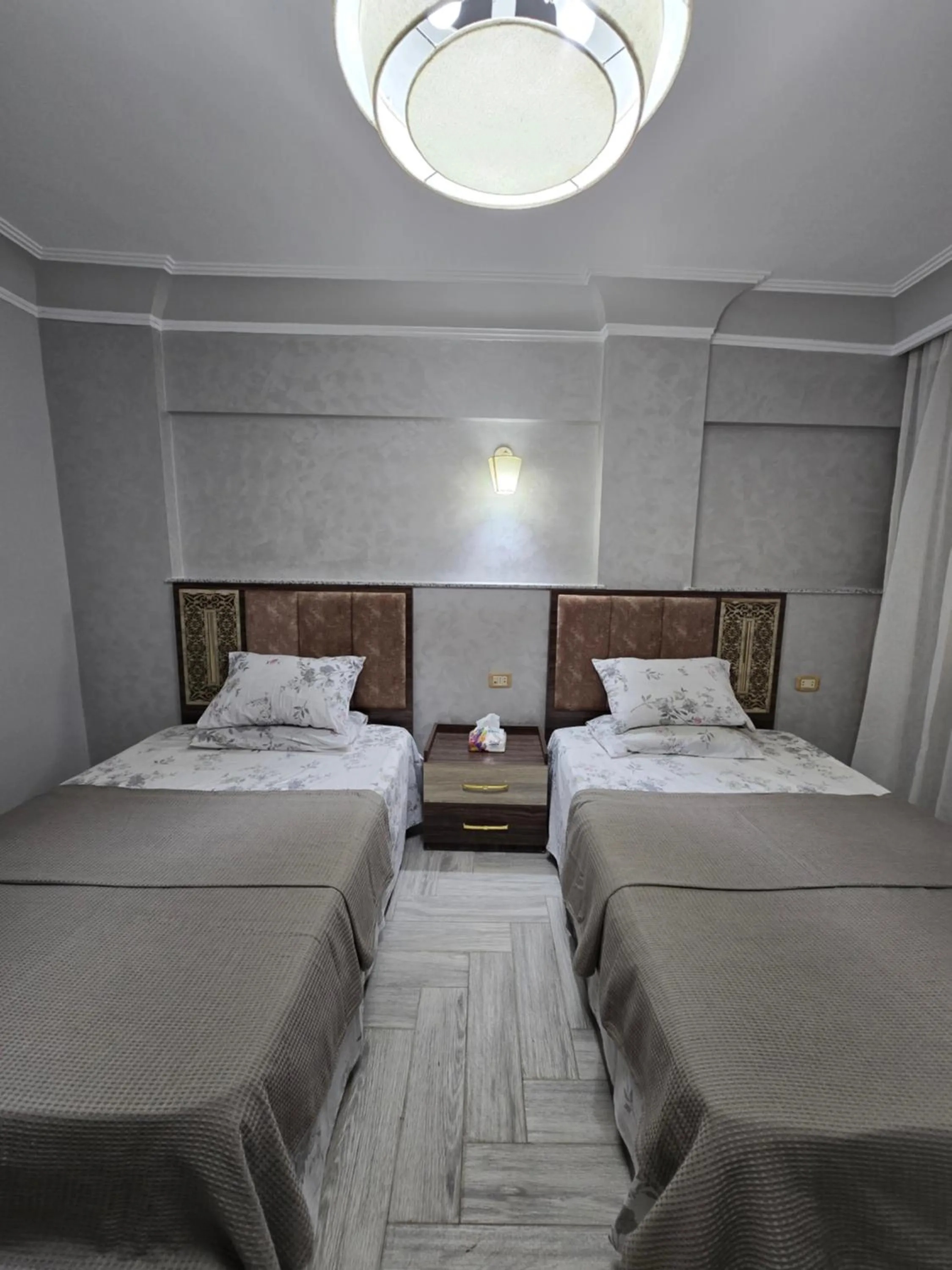 Bed in Comfy 2 Bedrooms Apartment in Cairo 94S