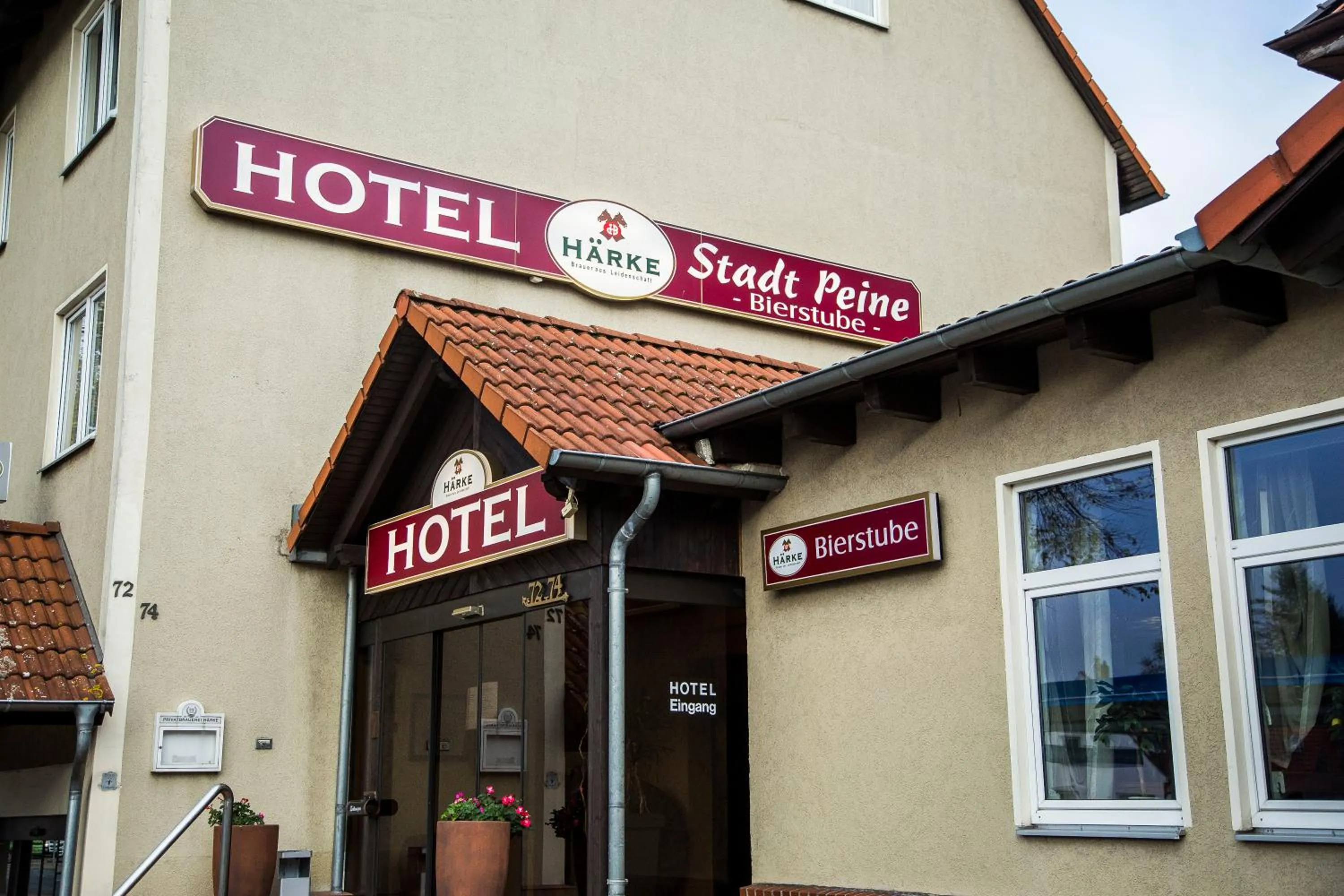 Facade/entrance in Hotel Stadt Peine