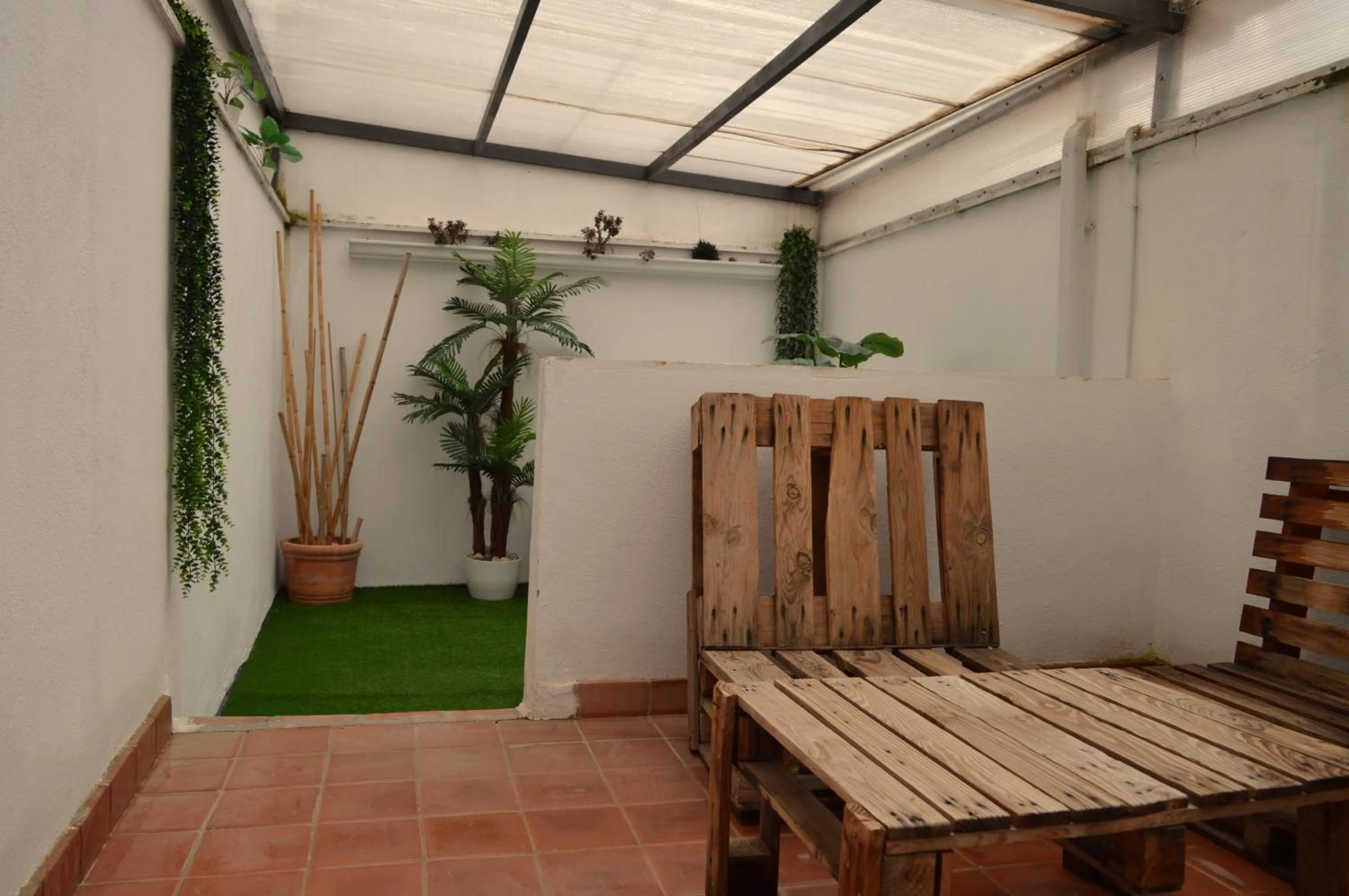 Patio in Hotel Baeza Monumental by eme hoteles